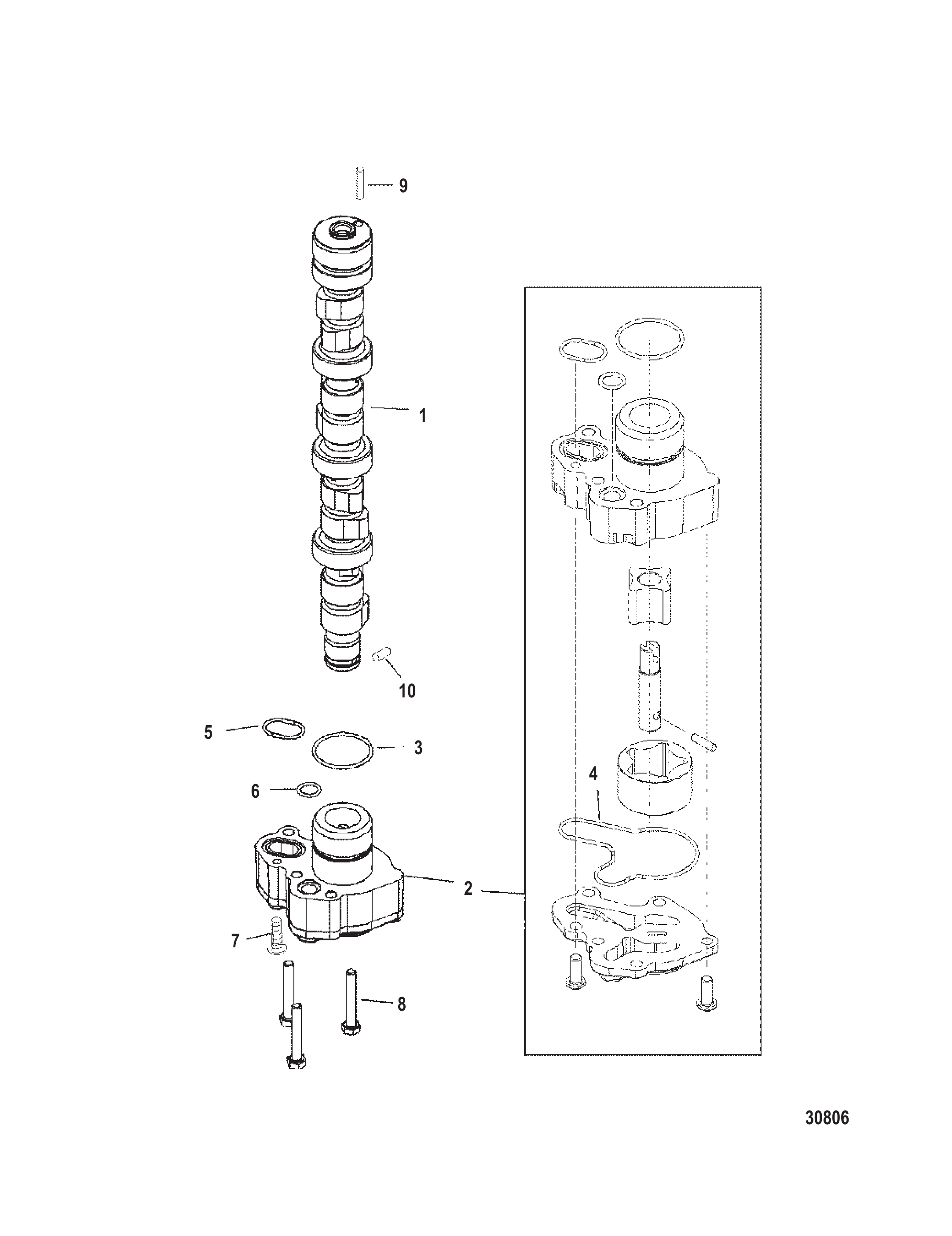 凸轮轴 CAMSHAFT