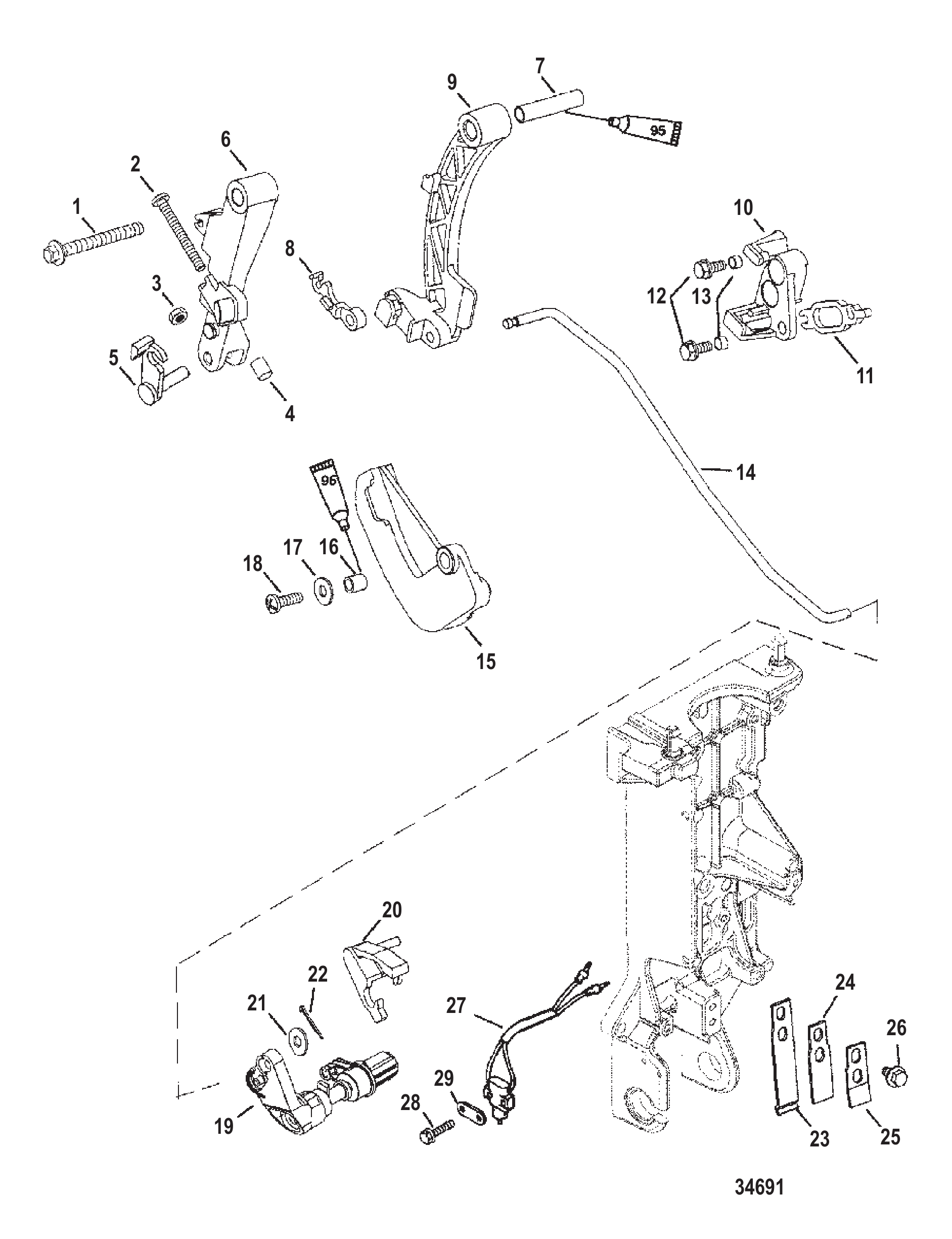 连杆机构非大脚型 Linkage Non-Bigfoot