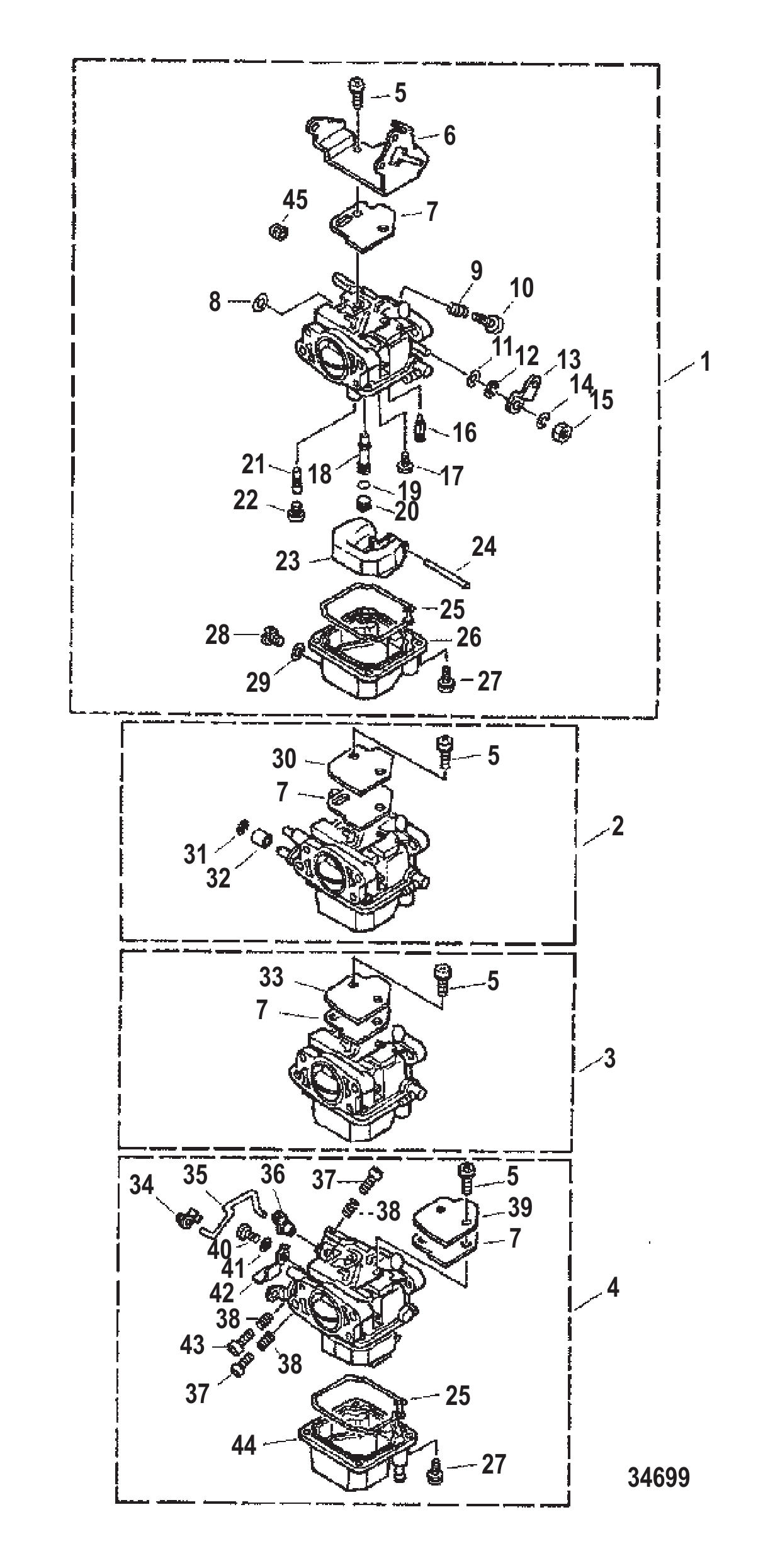 化油器（40/50） Carburetor (40/50)