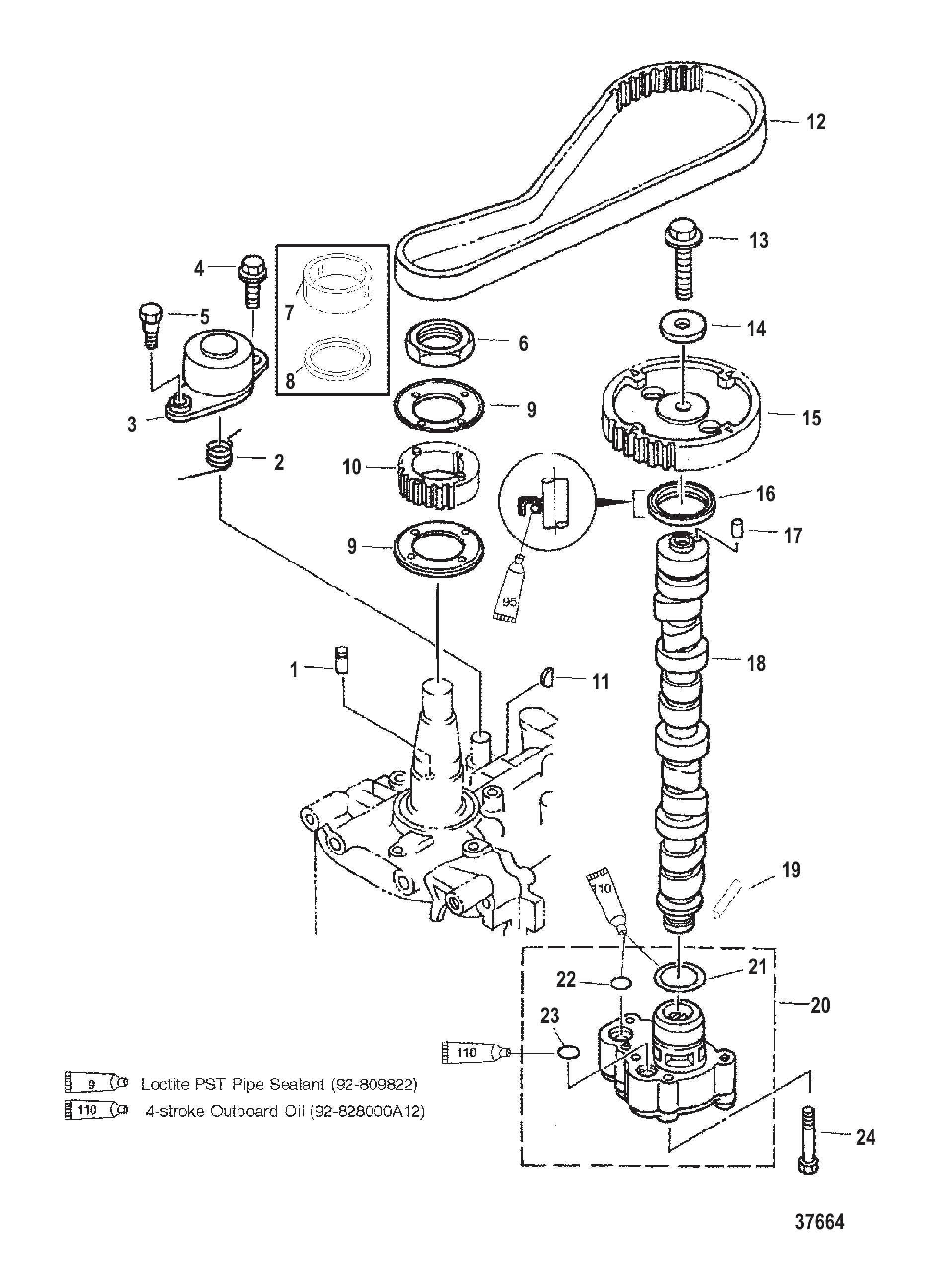 凸轮轴/油泵 CAMSHAFT/OIL PUMP
