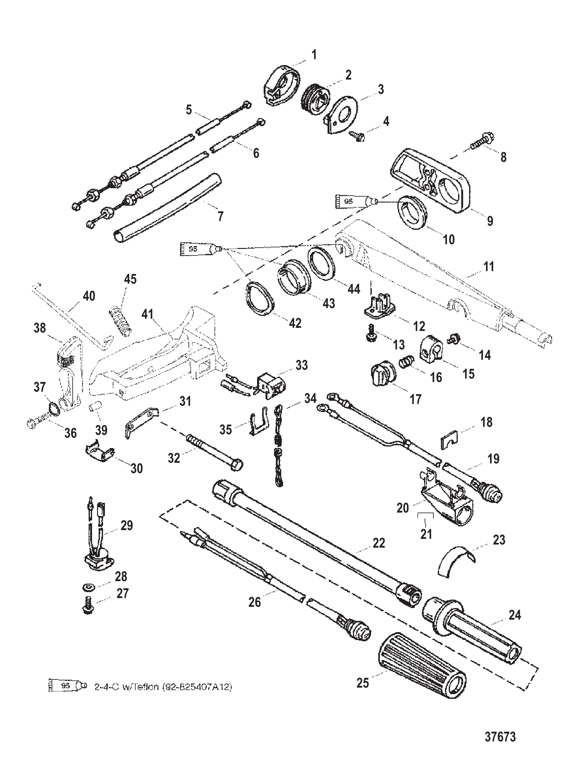 舵柄 TILLER HANDLE