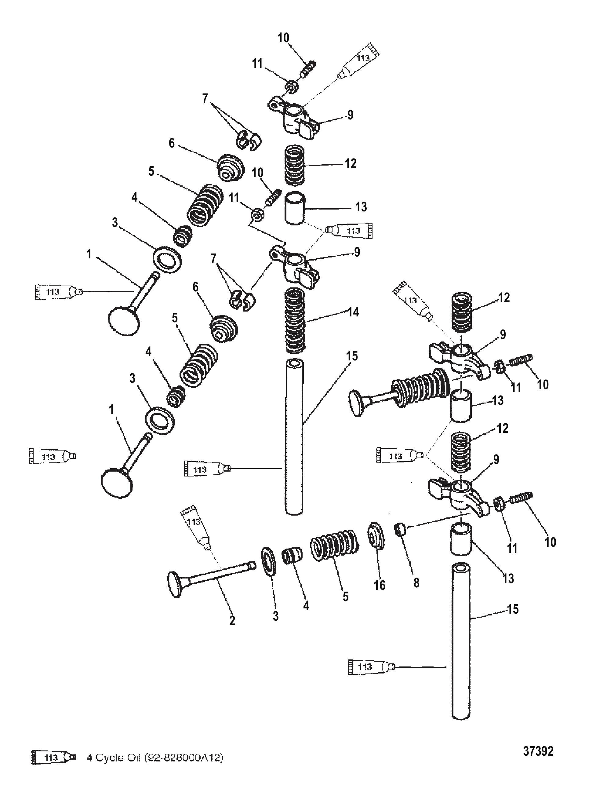进/排气阀 INTAKE/EXHAUST VALVE