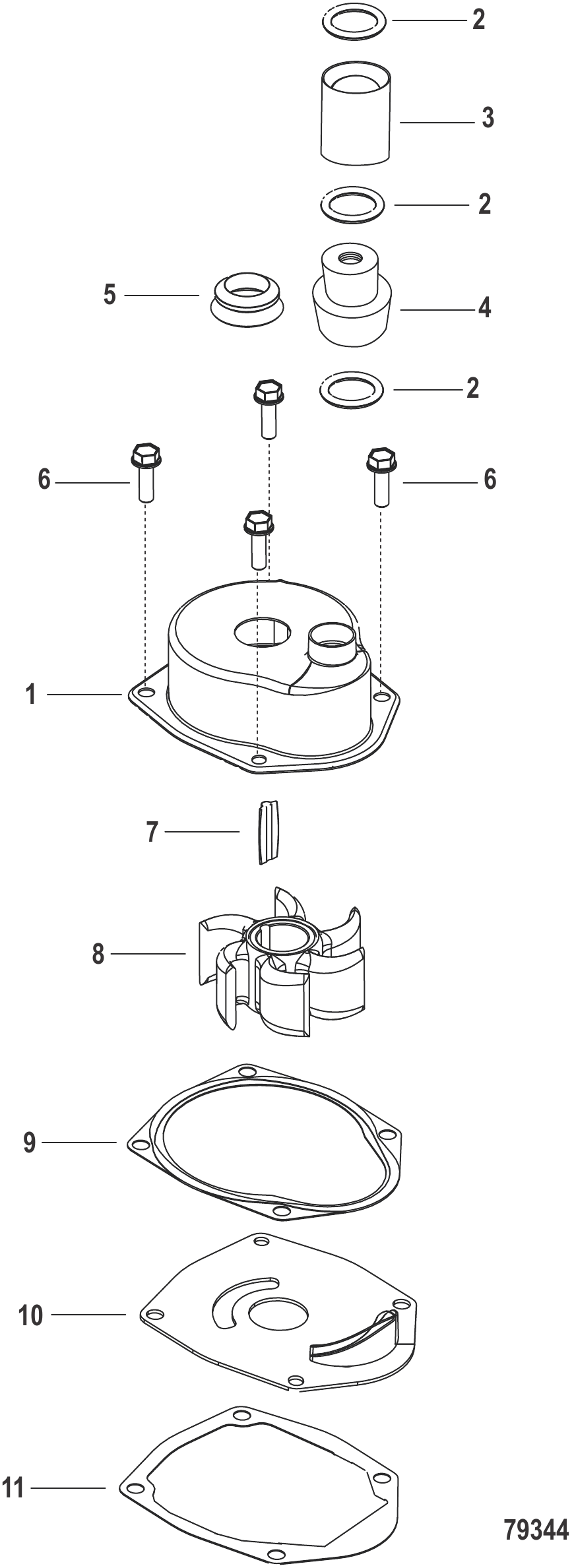喷水泵组件 Jet Waterpump Components