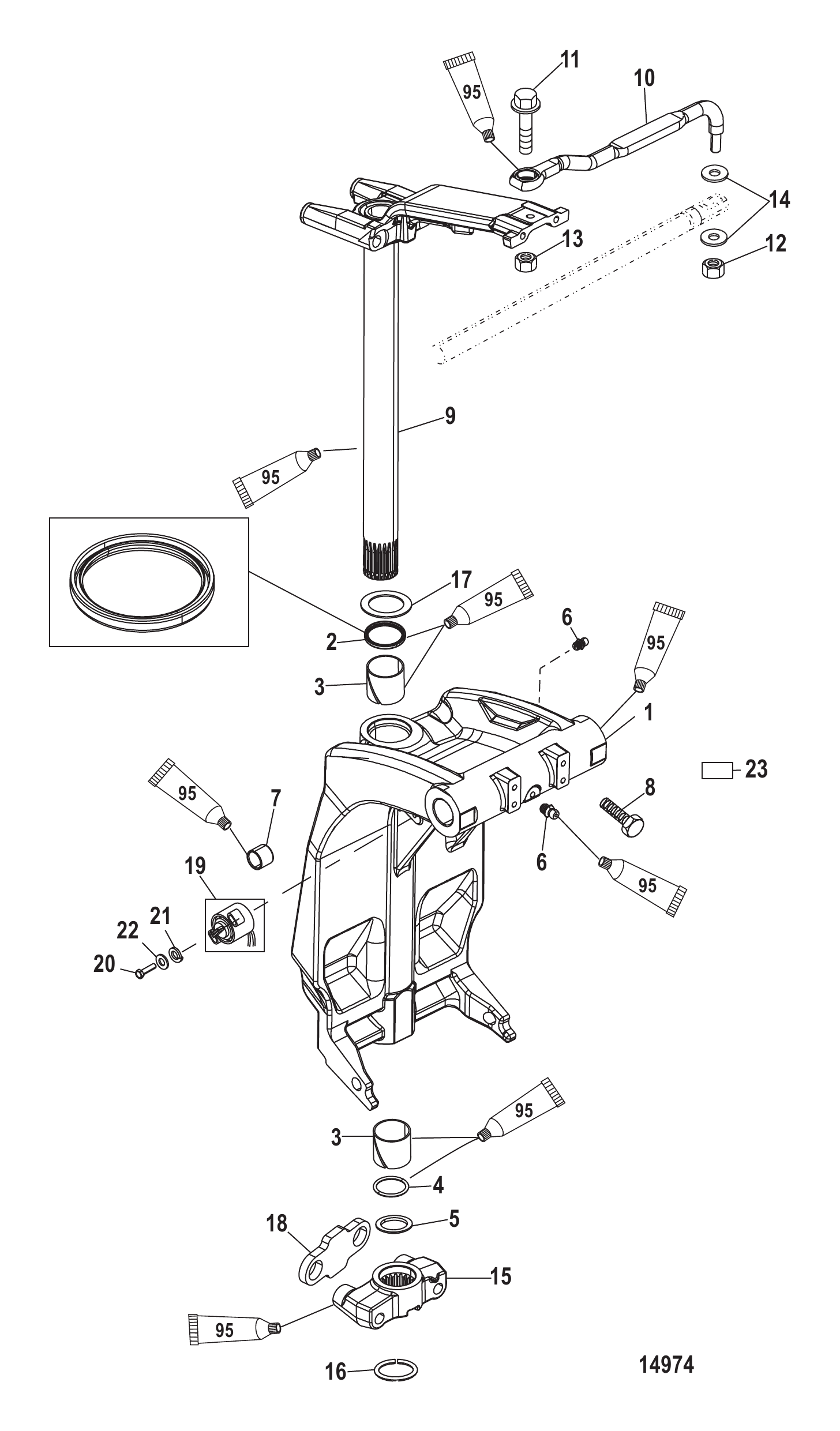 旋转支架与旋转销 Swivel Bracket and Swivel Pin