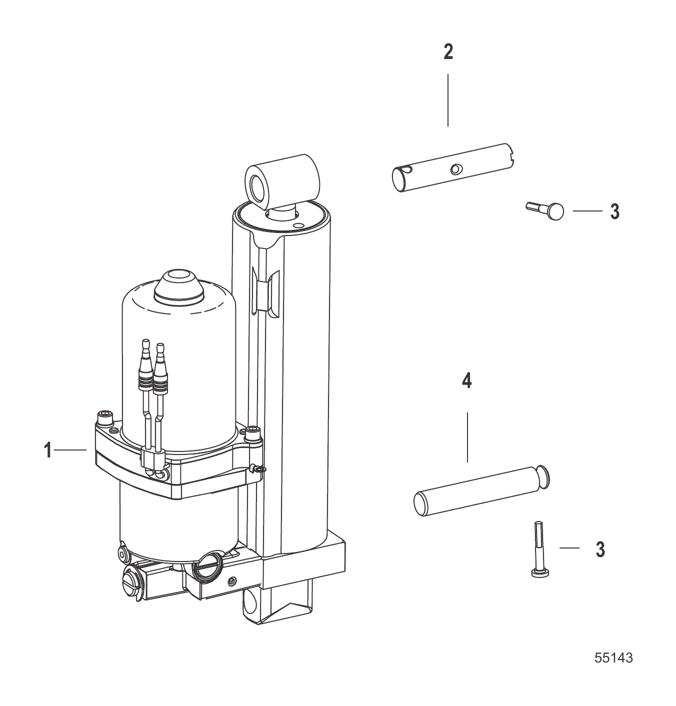 二代动力配平总成 Power Trim Assembly Design II