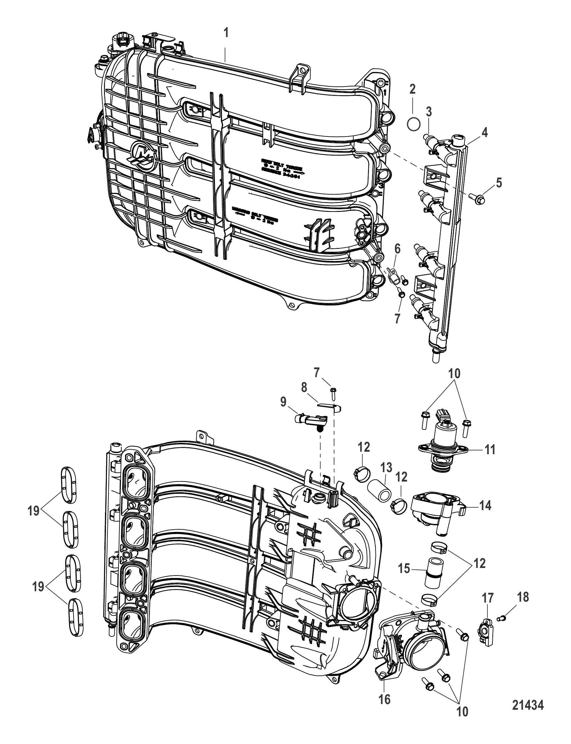 集成式空燃模块组件 Intergrated Air Fuel Module Components