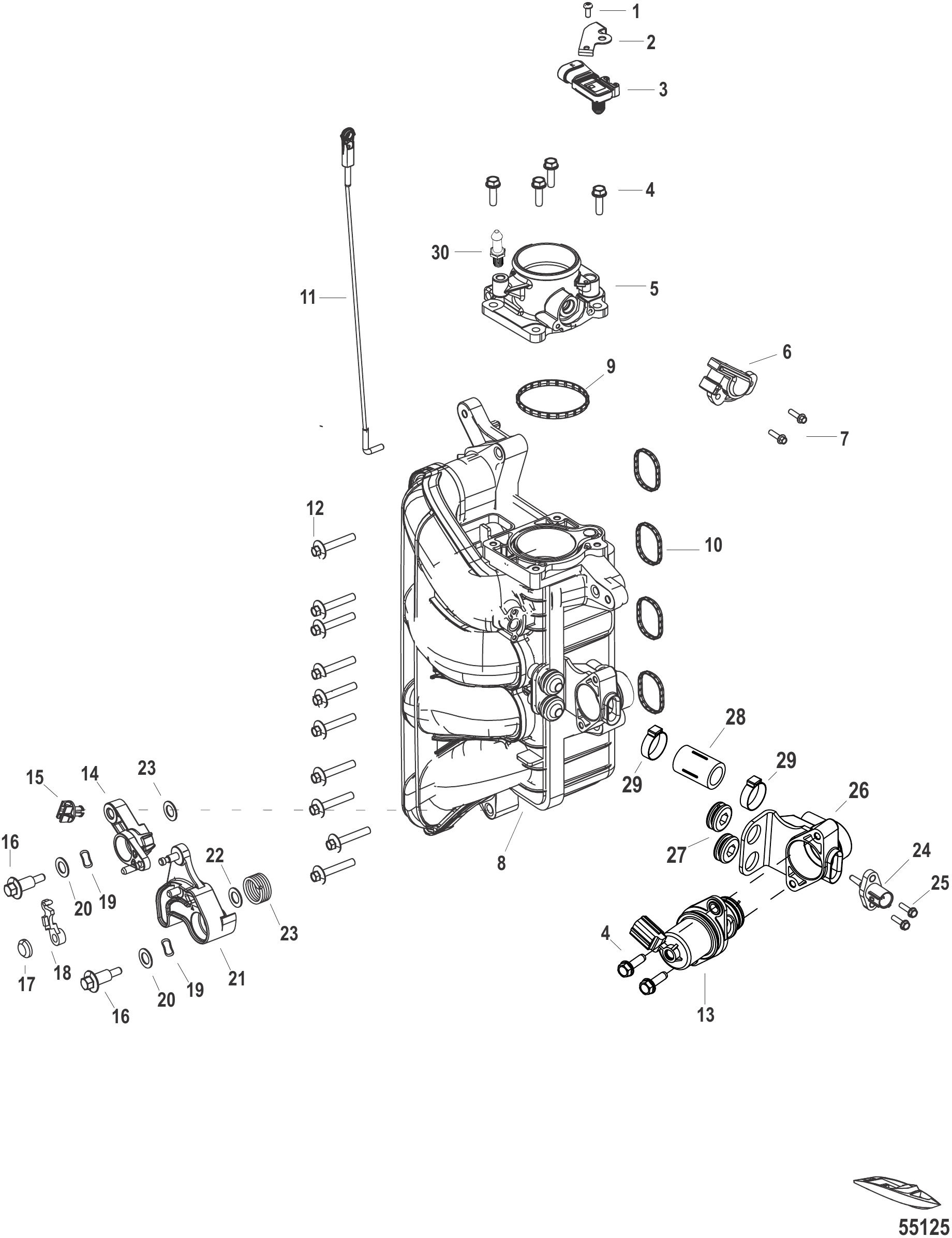 集成式空燃模块组件 Integrated Air Fuel Module Components