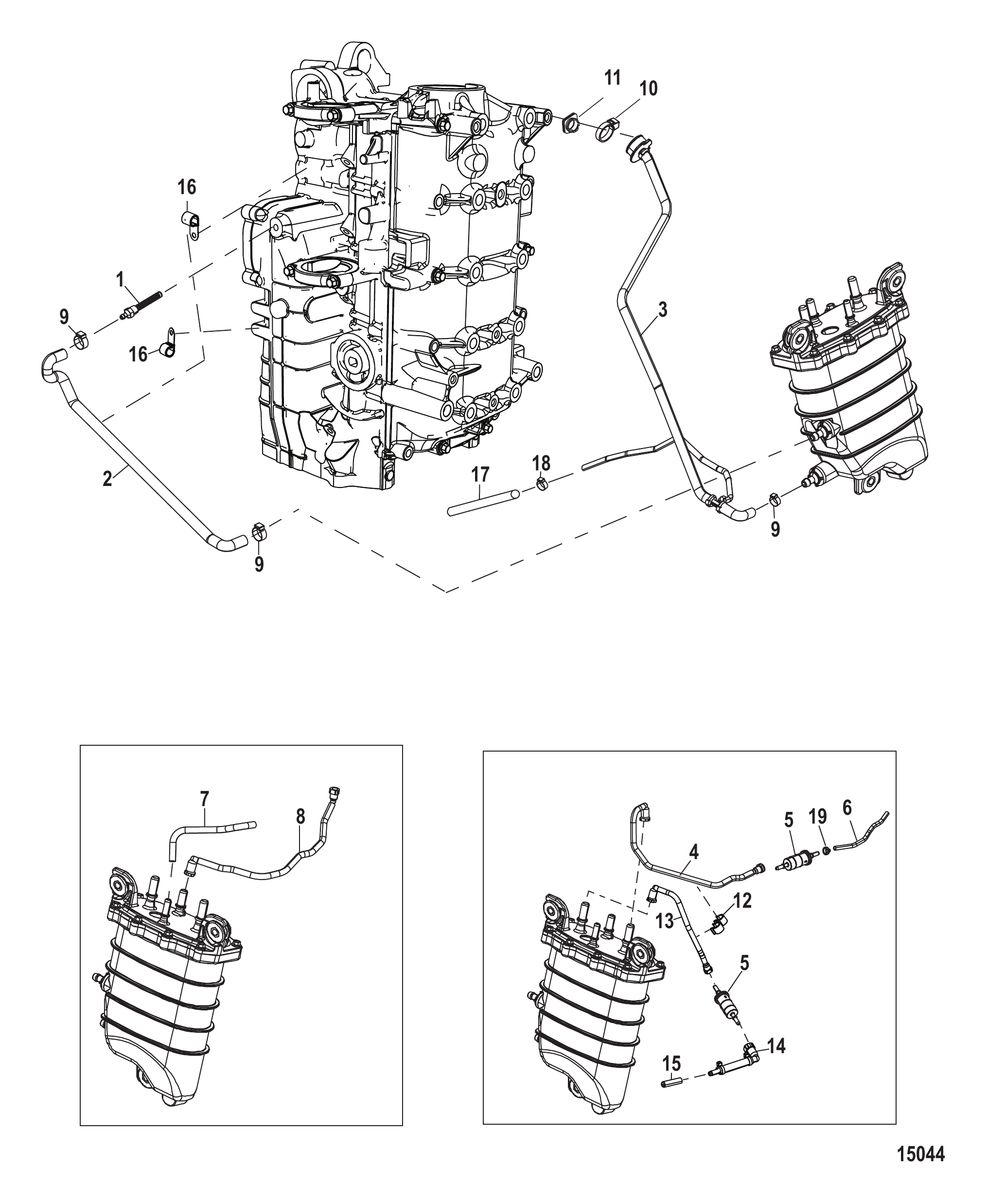 燃油供给模块软管 Fuel Supply Module Hoses