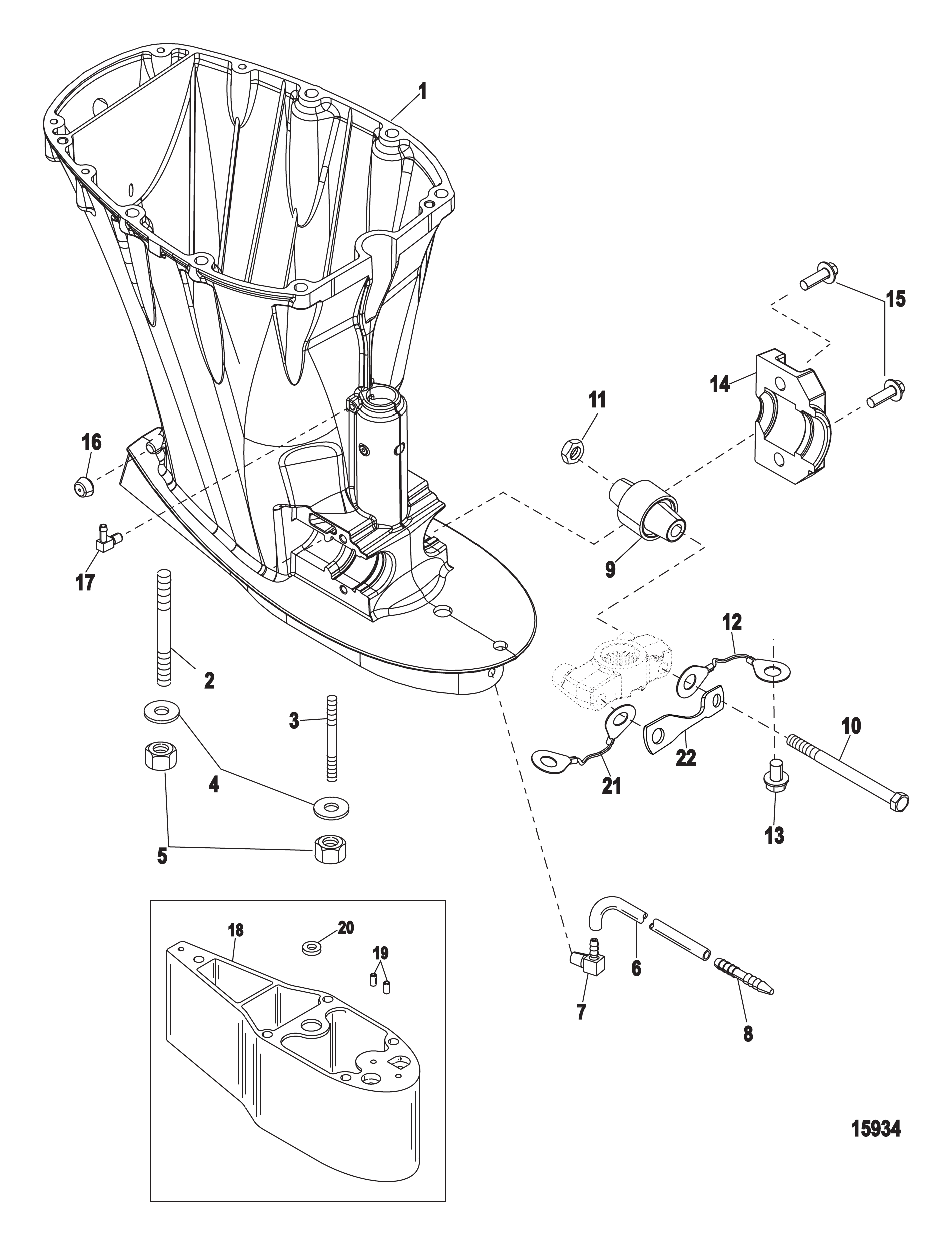 驱动轴壳体 Driveshaft Housing