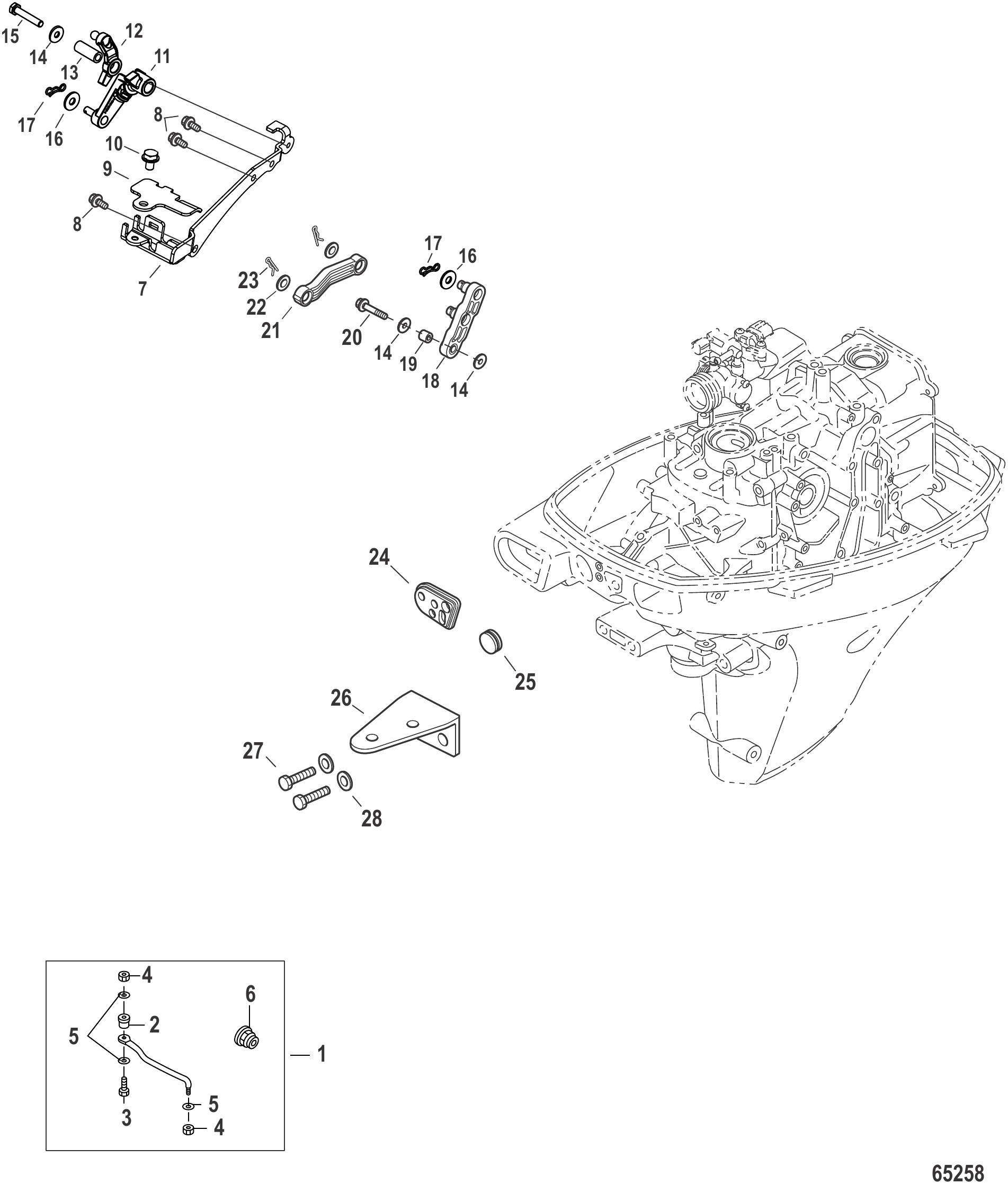 Remote Control Conversion Kit Tiller to RC - 8M0140122
