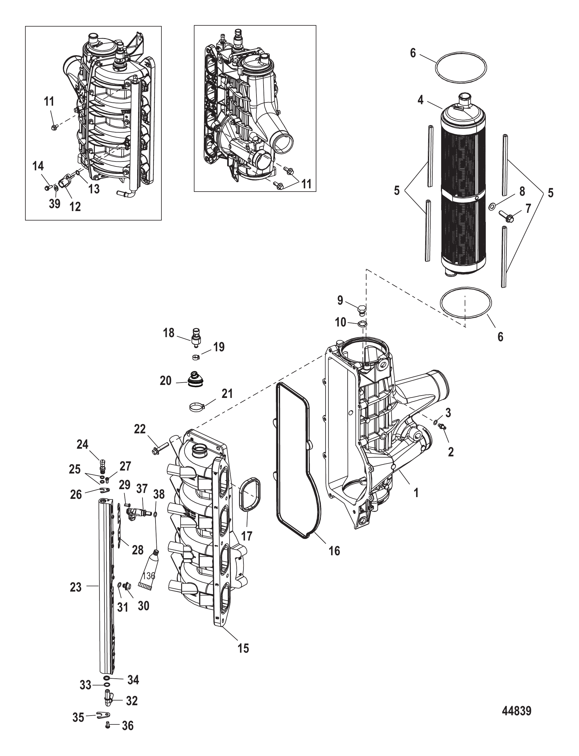 增压冷却器/进气歧管 Charge Cooler/Intake Manifold