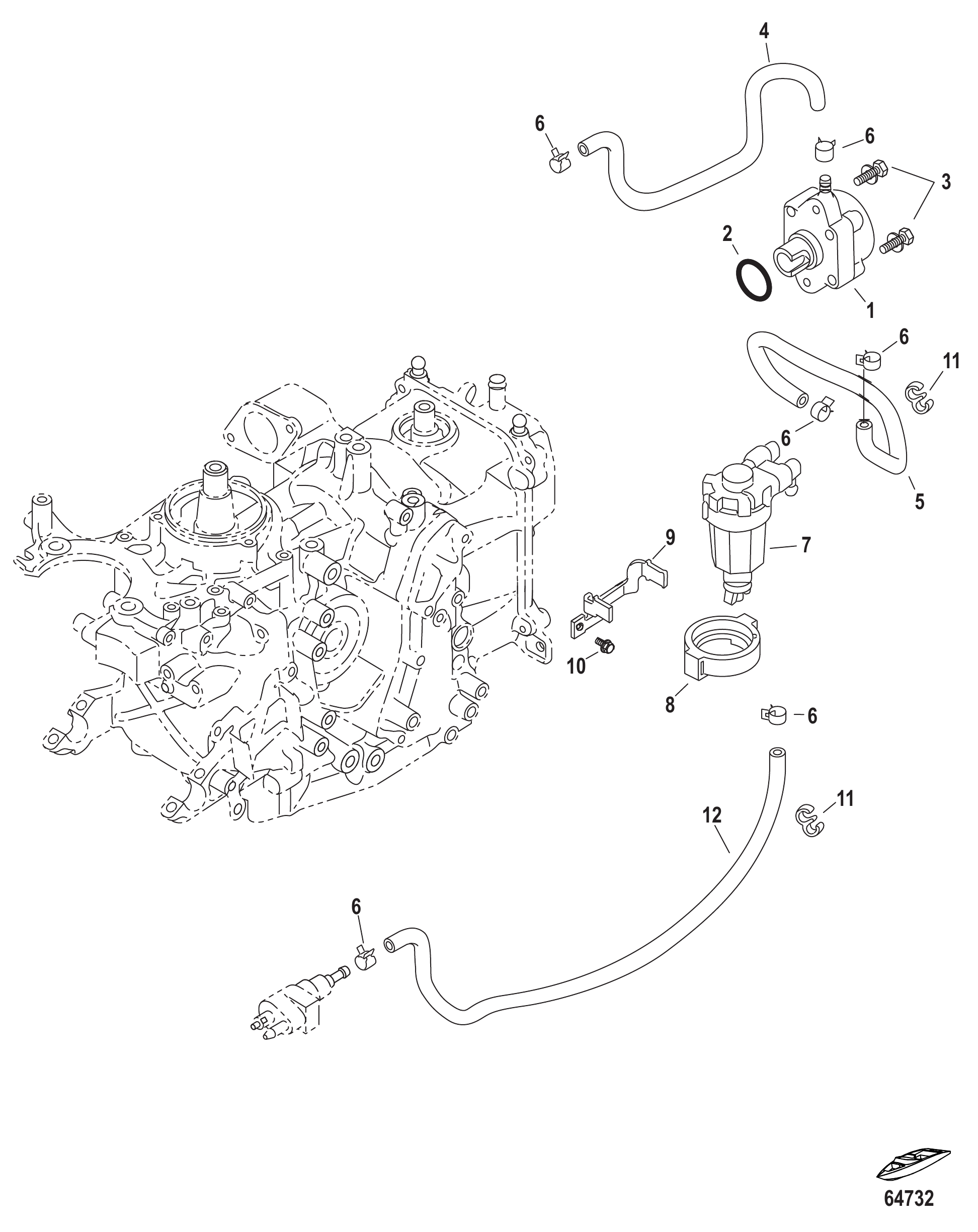 机械燃油泵与油管 Fuel Pump and Lines Mechanical