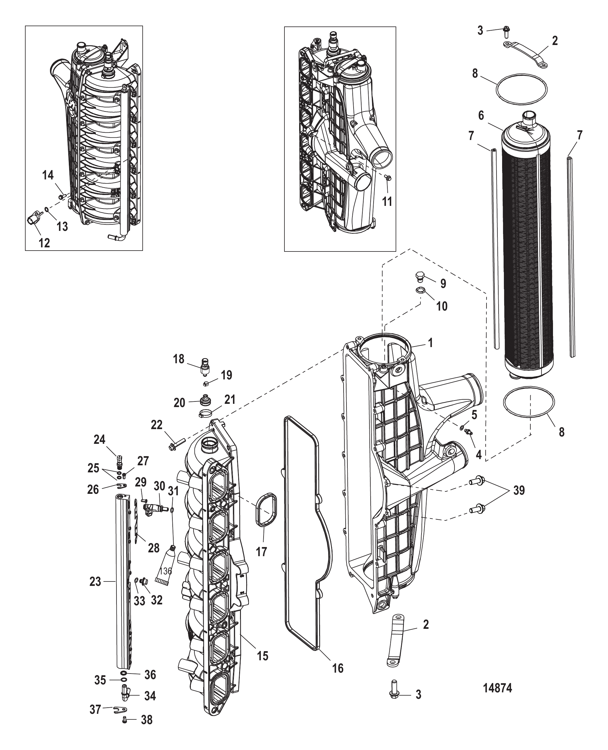 增压冷却器/进气歧管 Charge Cooler/Intake Manfifold