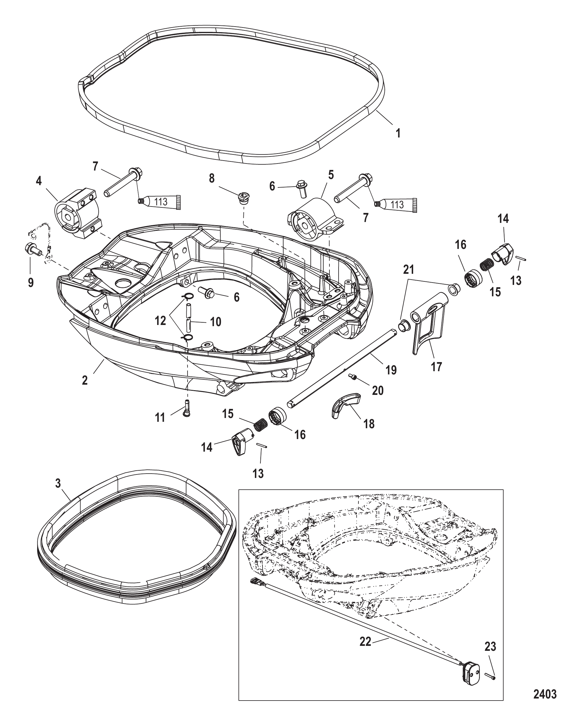 安装支架 Mount Cradle