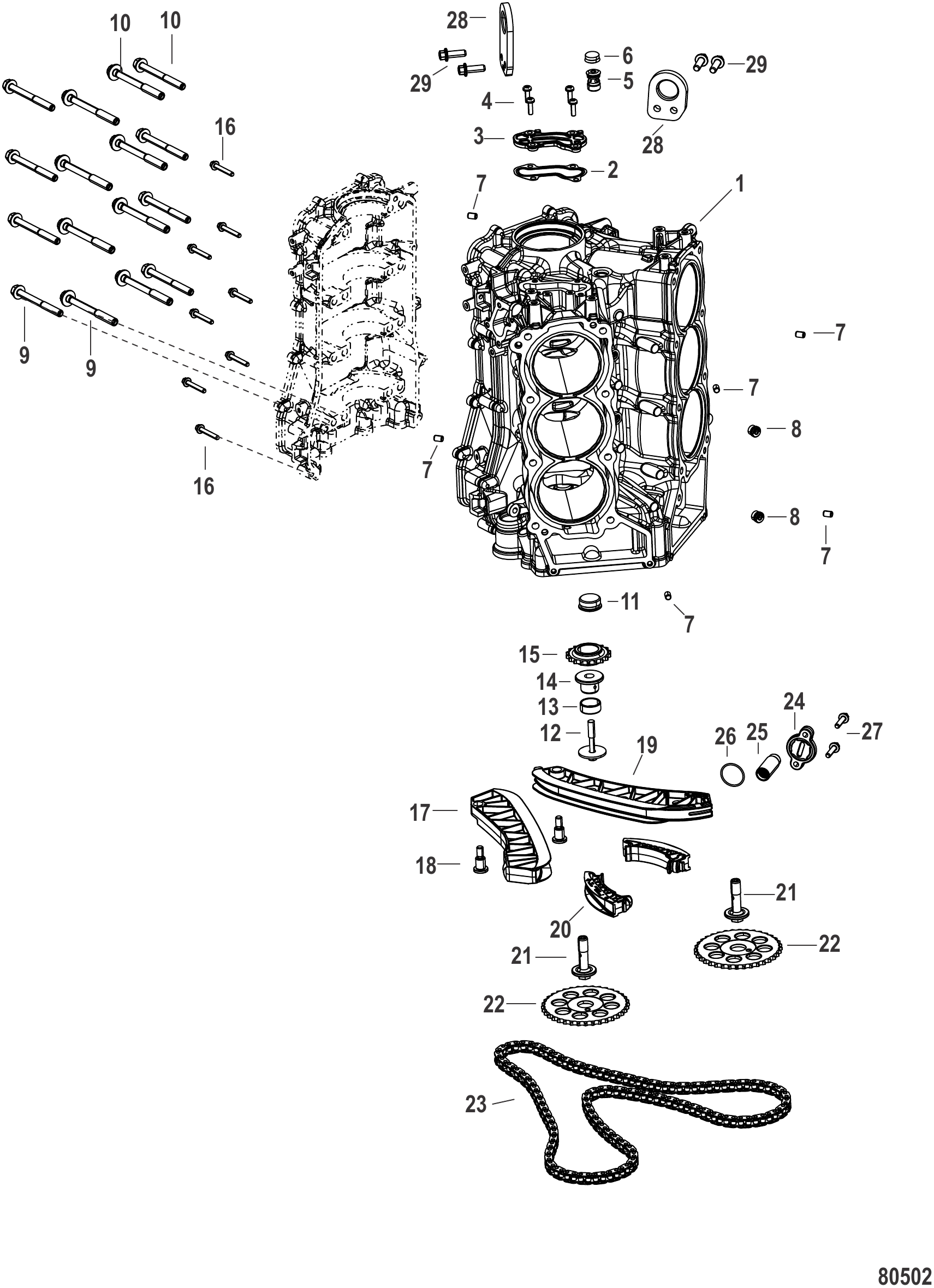气缸体(民用型) Cylinder Block Consumer