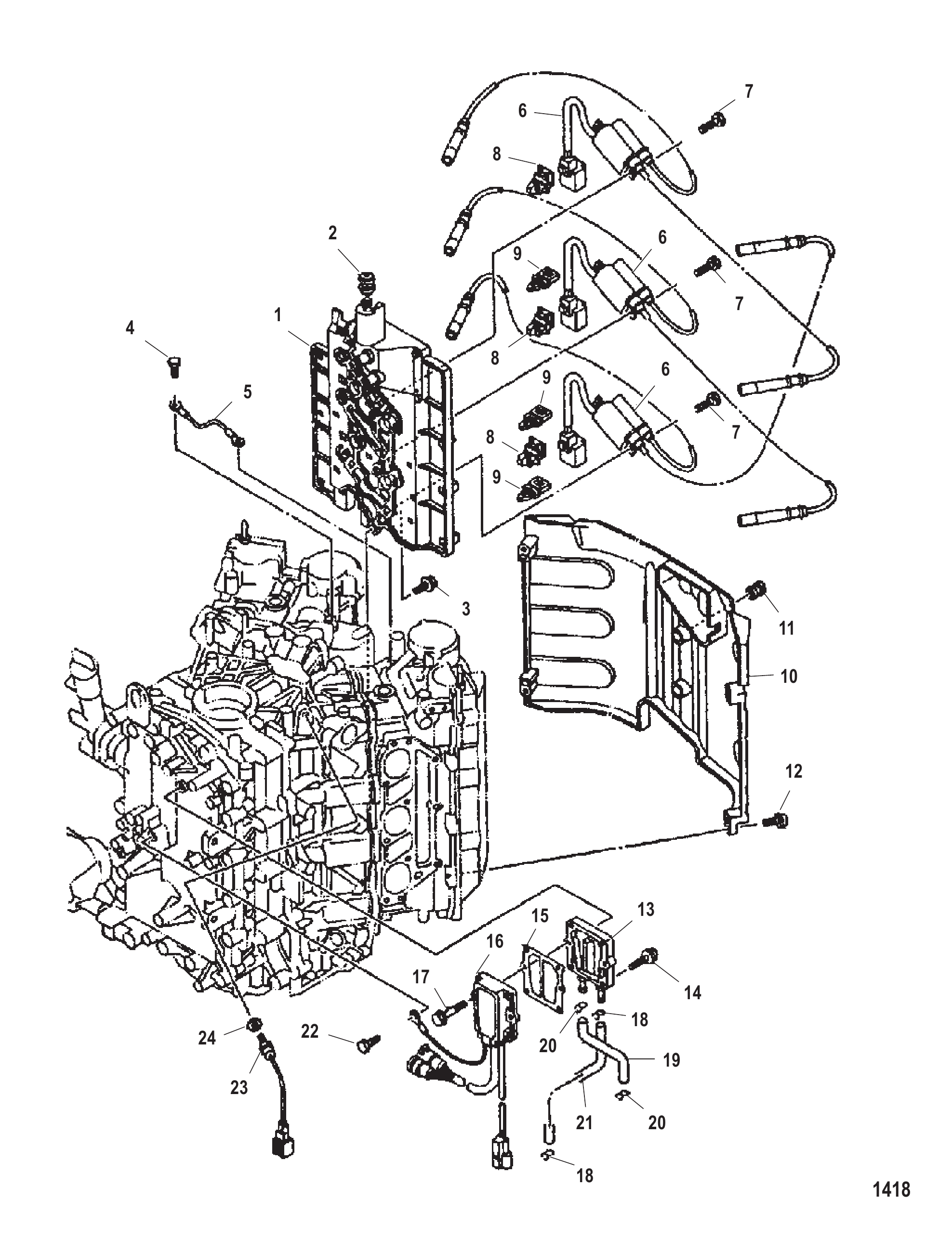 线圈板总成 Coil Plate Assembly