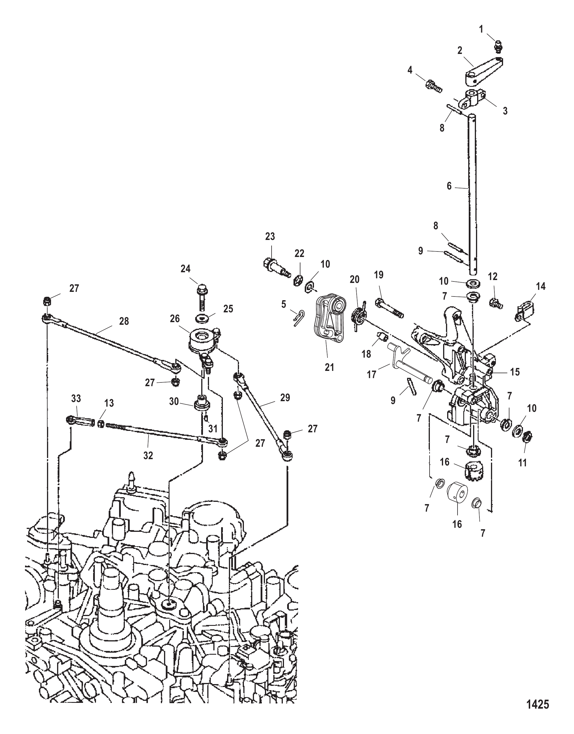 节气门联动装置 Throttle Linkage