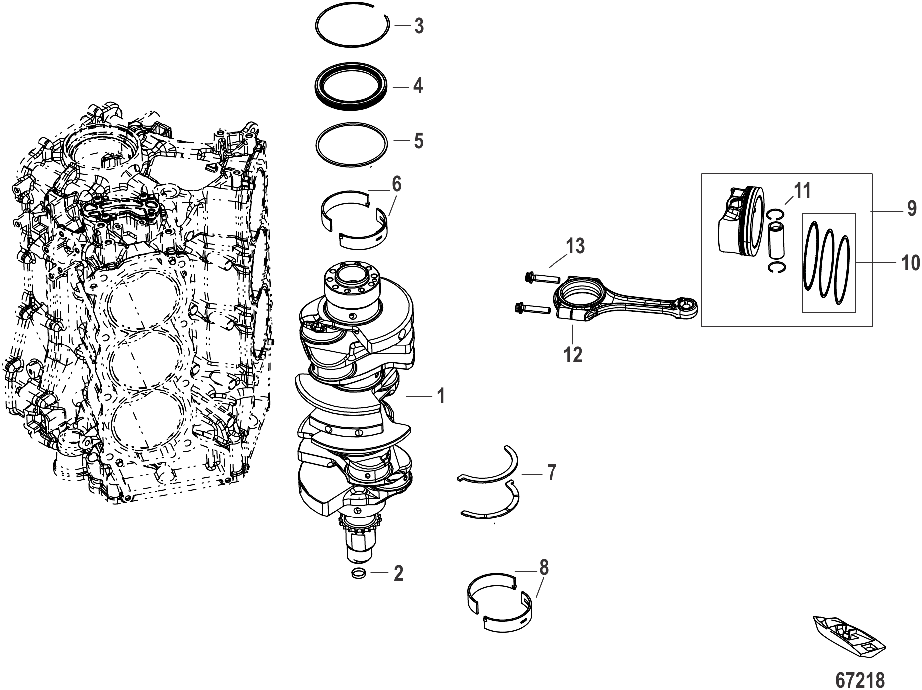 曲轴、活塞及连杆 Crankshaft, Pistons and Connecting Rods