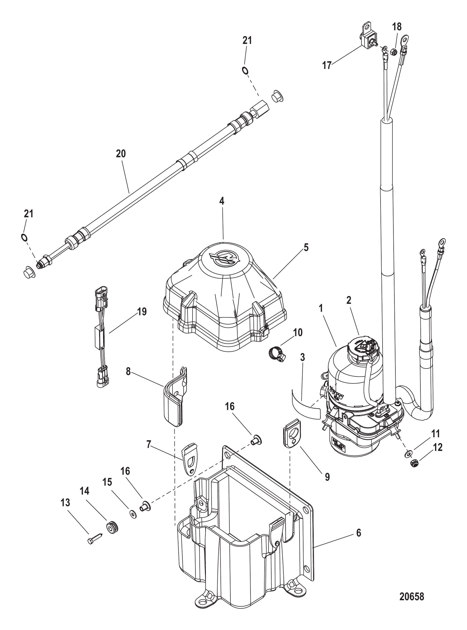 动力转向泵套件(8M0080200/8M0080201) Pump Kit-Power Steering (8M0080200/8M0080201)