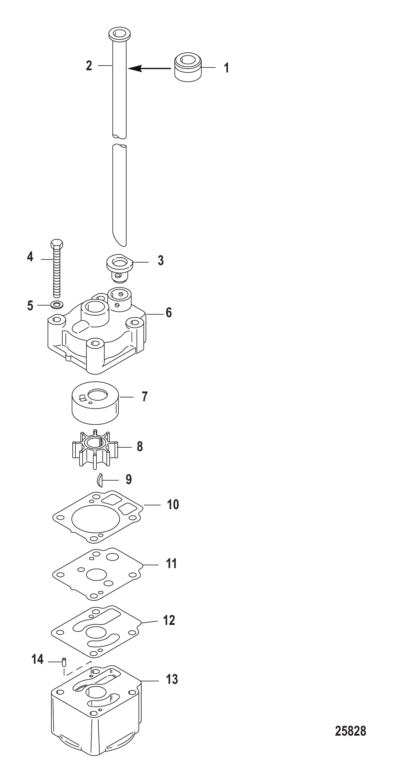 喷水推进泵组件 Jet Water Pump Components