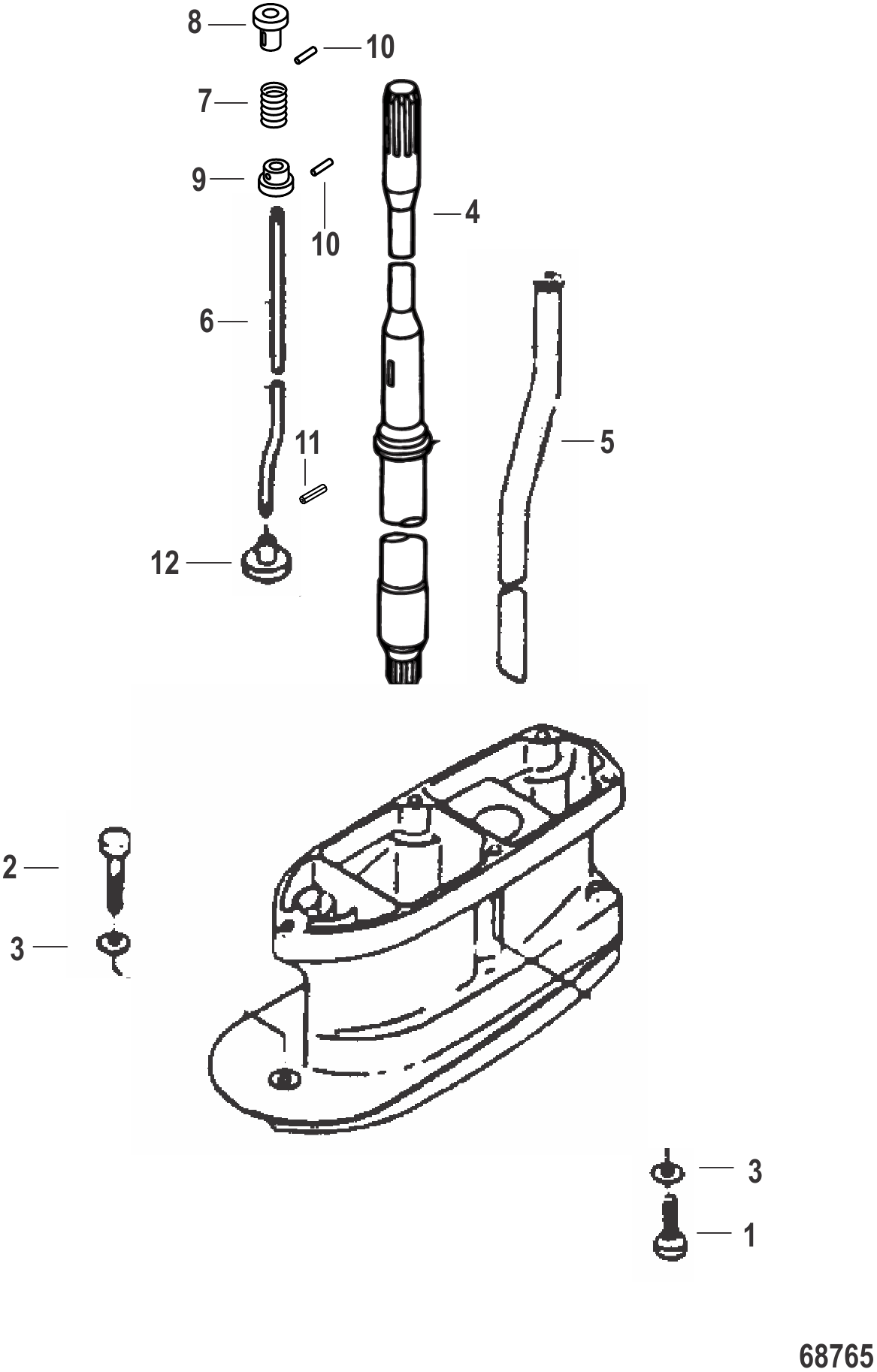 驱动轴壳体延长套件 Driveshaft Housing Extension Kit