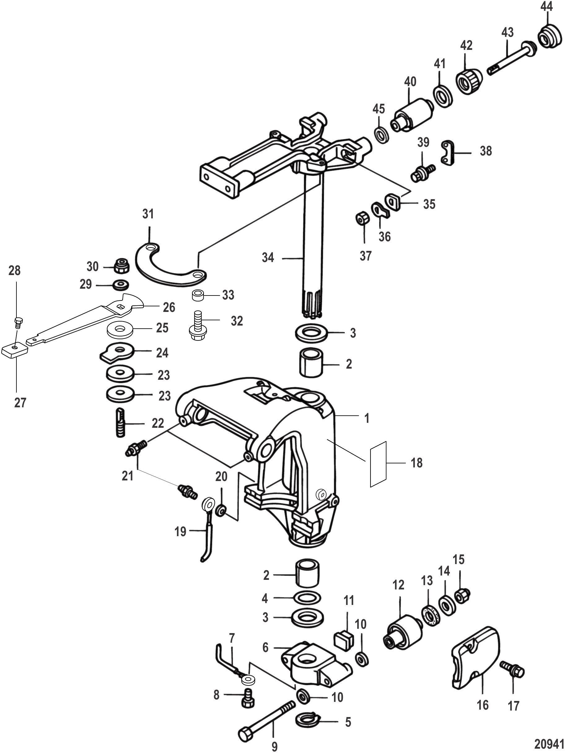 手动旋转支架 Swivel Bracket Manual