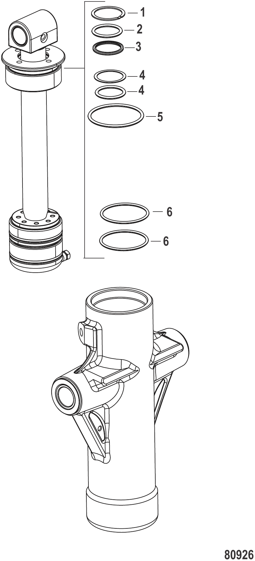 动力升降修理包 适用于8M0149597 79879A 1 Power Trim Repair Kit for 8M0149597 79879A 1