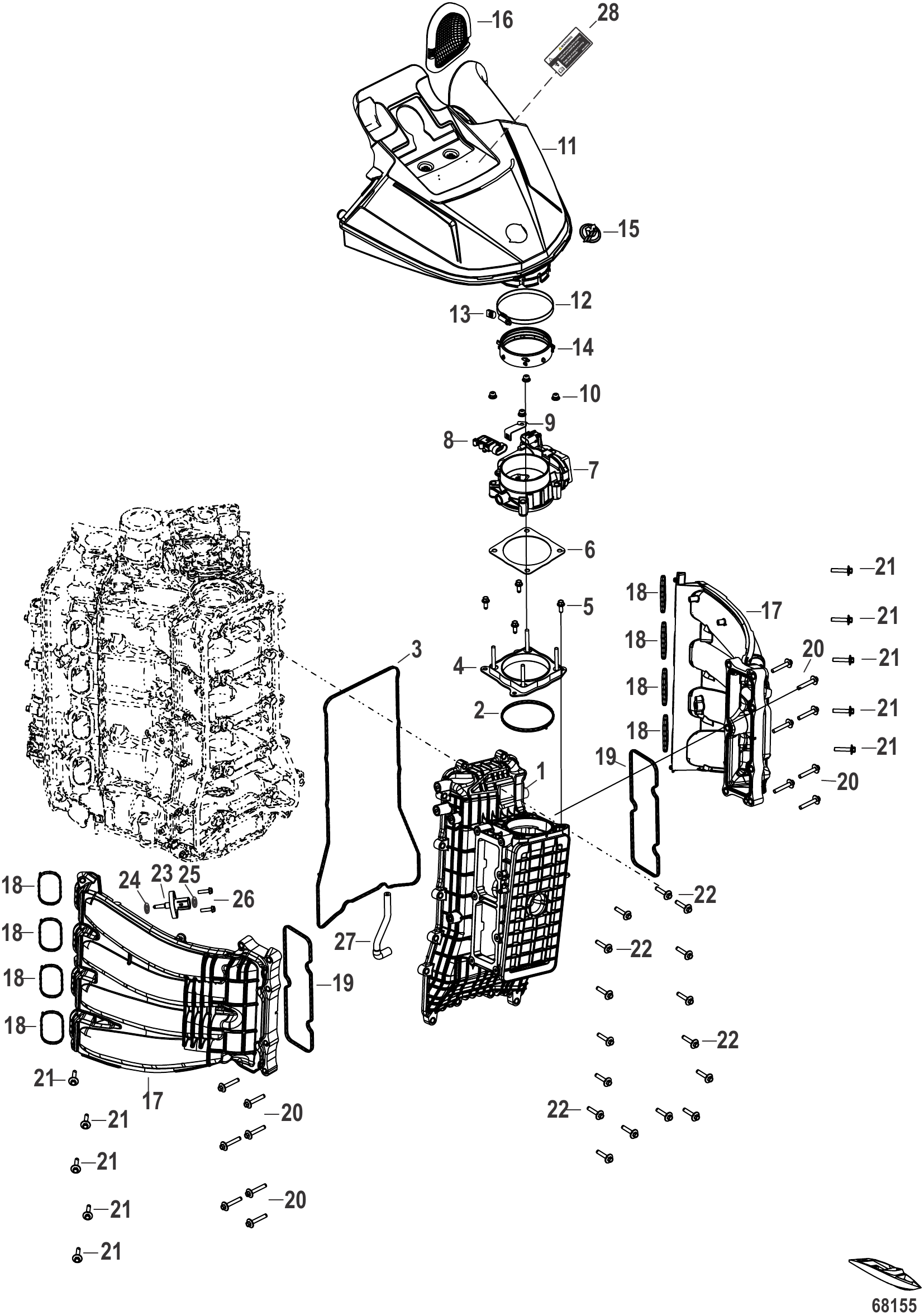Intake System 300R Heavy Duty - Design II