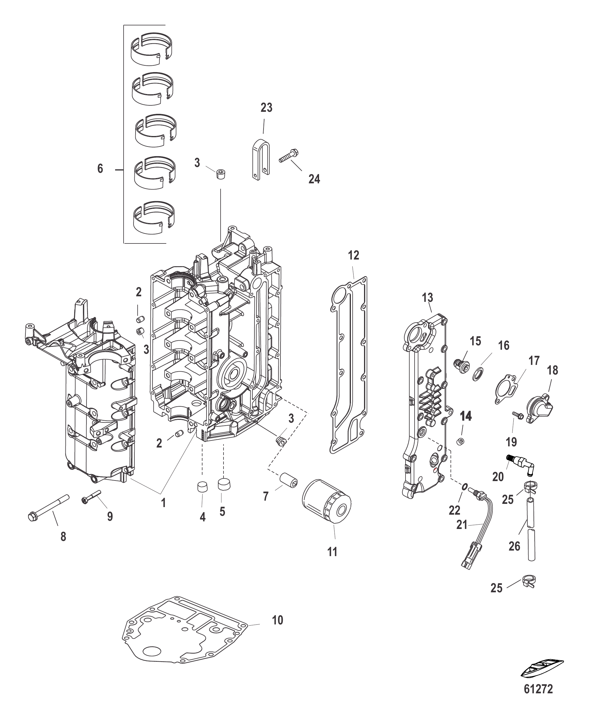 气缸体与曲轴箱 Cylinder Block and Crankcase