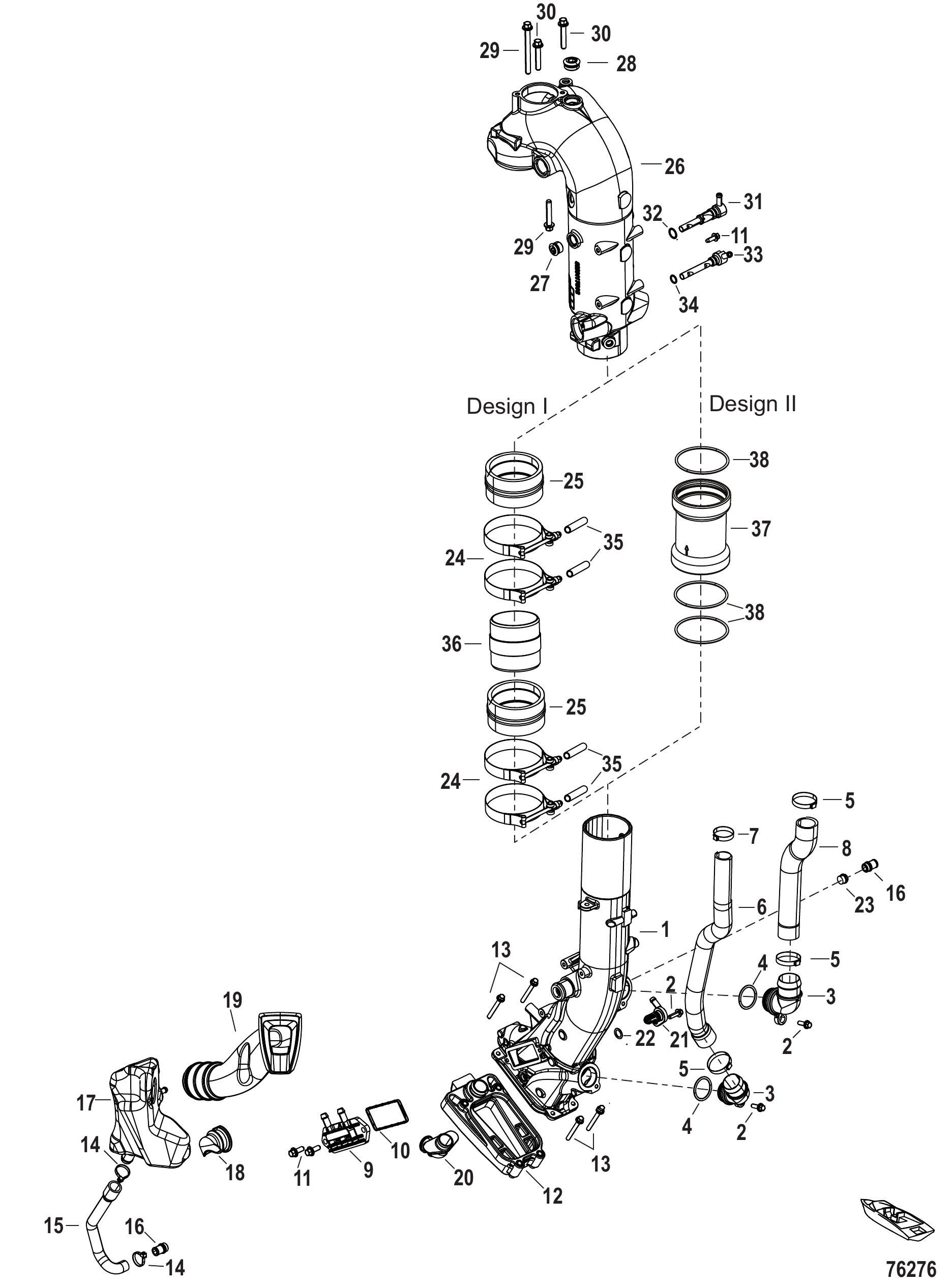 排气系统 Exhaust