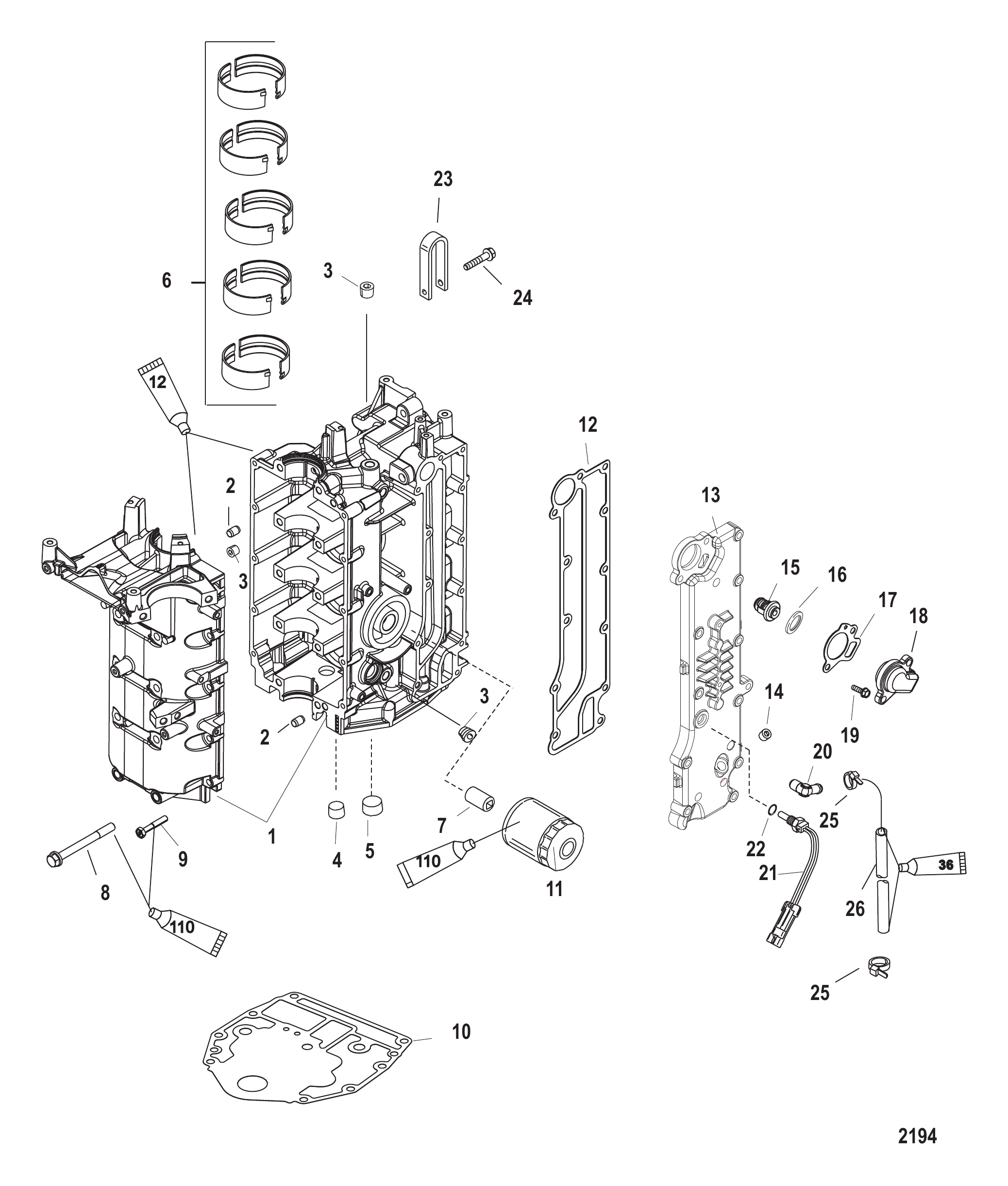 气缸体与曲轴箱 Cylinder Block and Crankcase