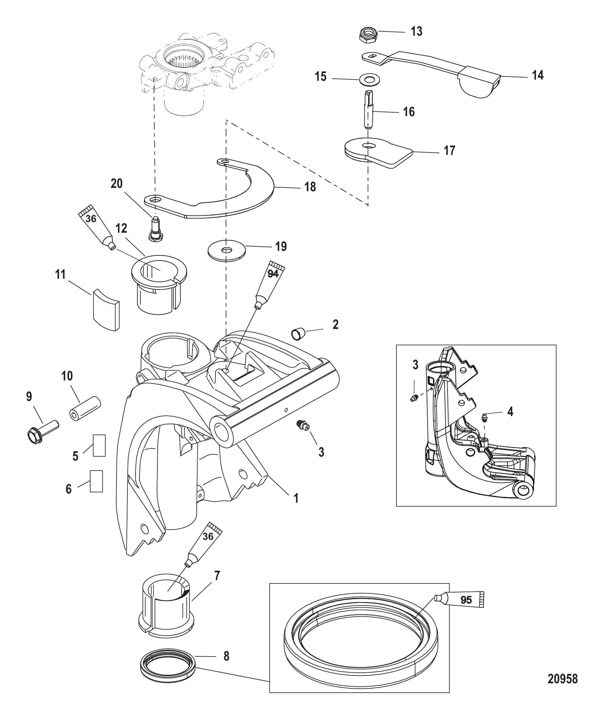 旋转支架 Swivel Bracket