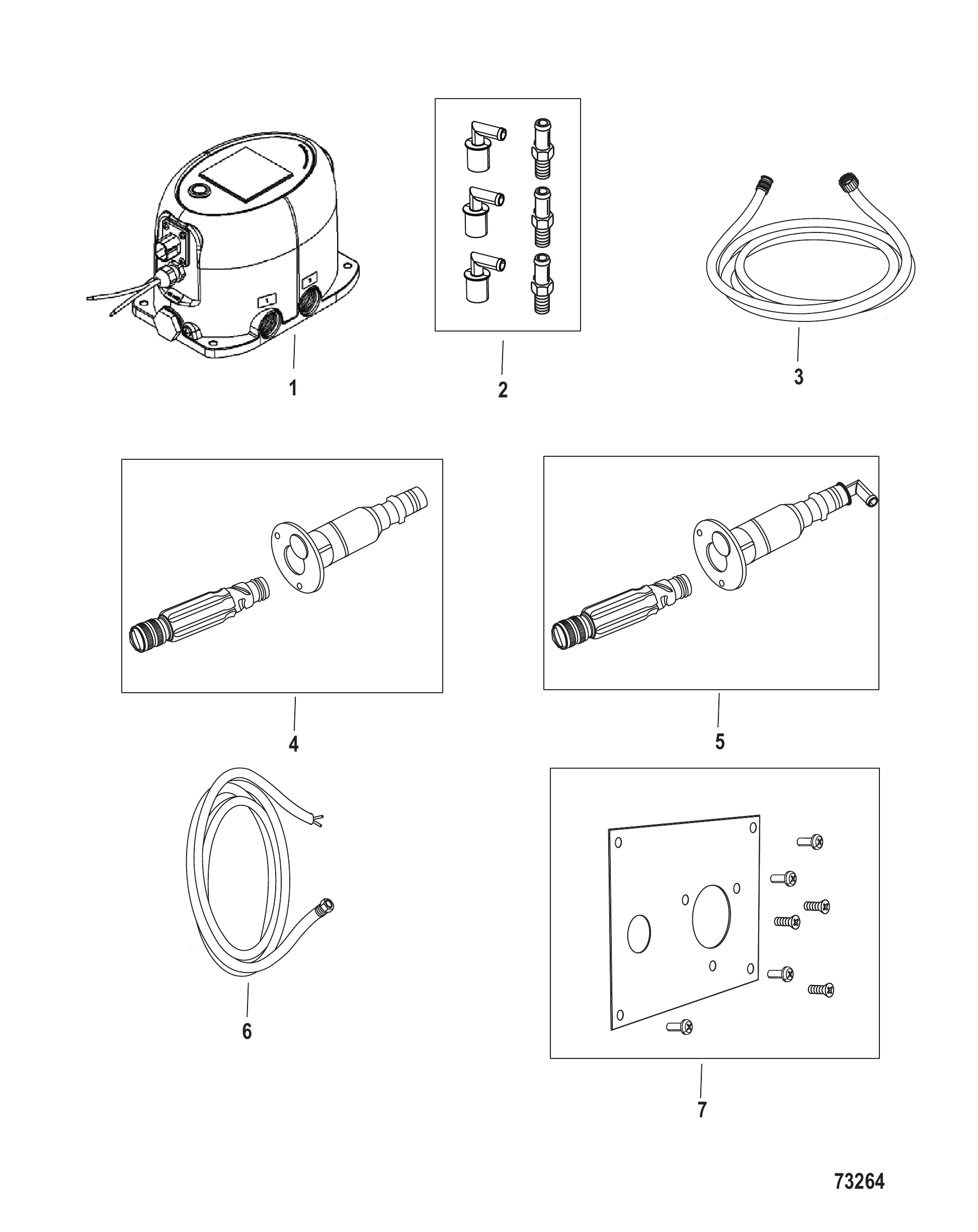 配件冲洗套件 Accessories Flushing Kit