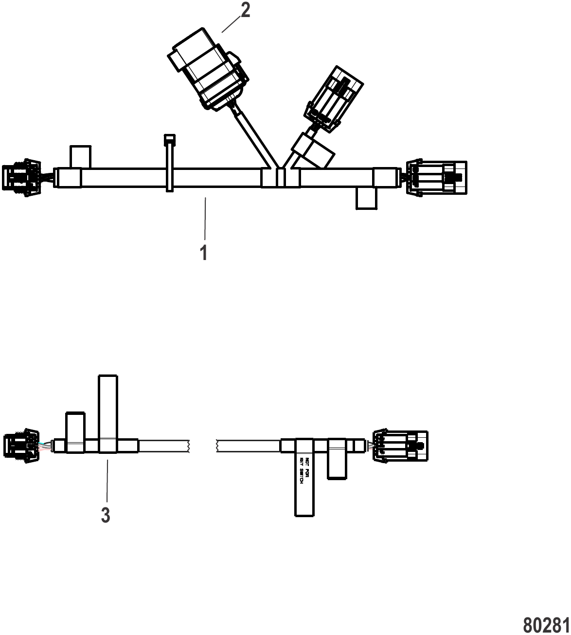 配件线束适配器-8M0214643 Accessories Harness Adapter - 8M0214643