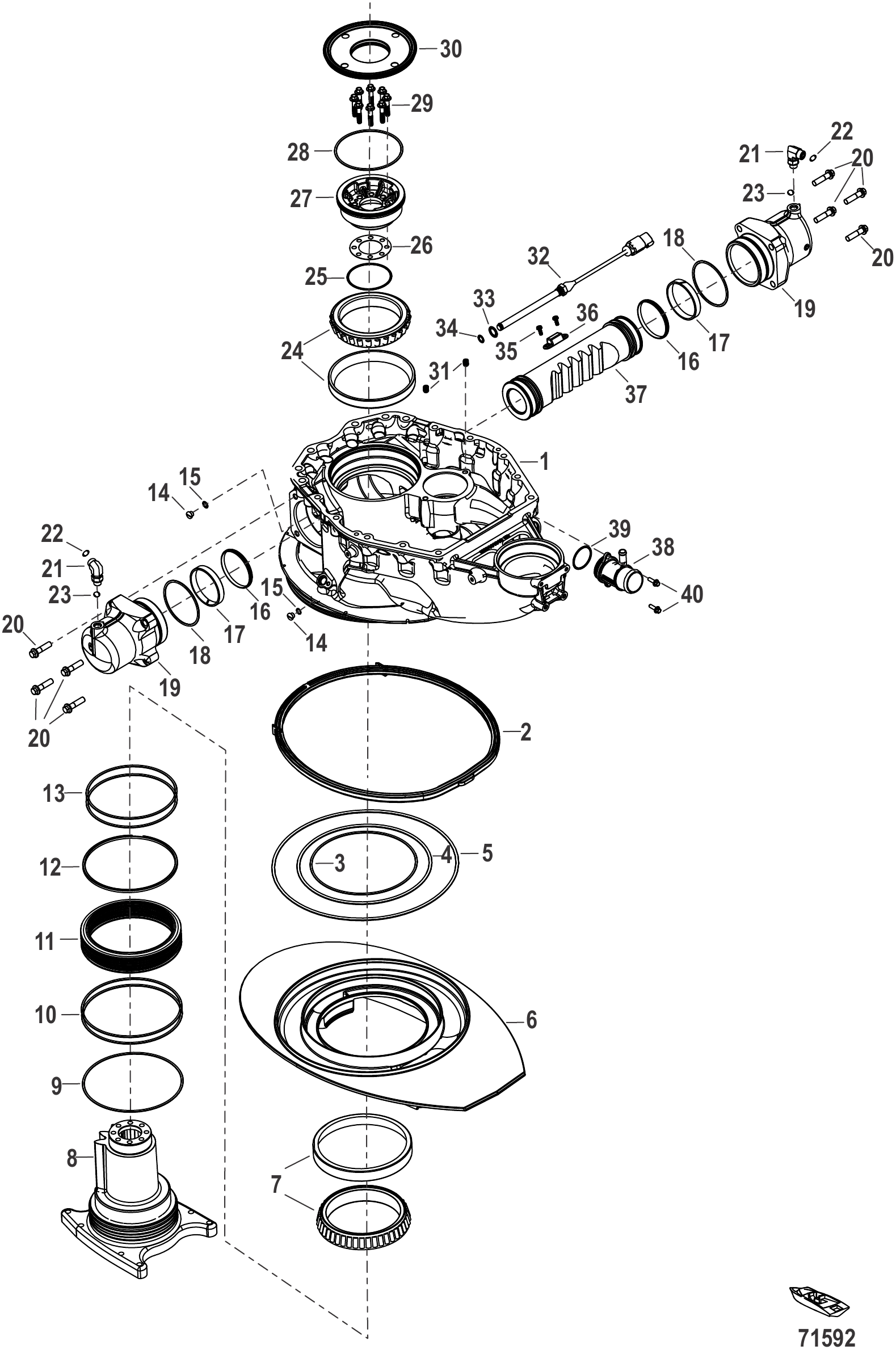 Power Steering Actuator Assembly