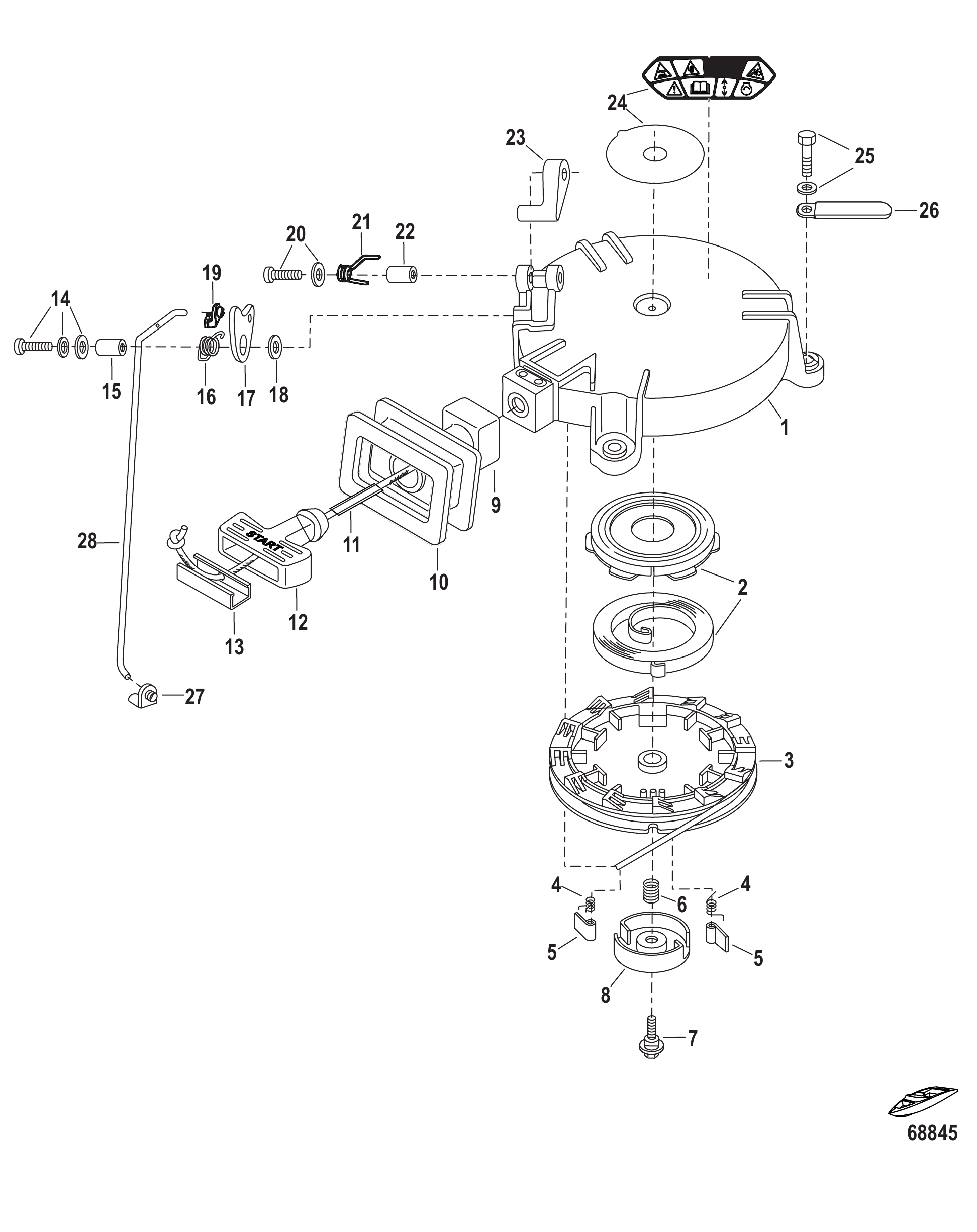 反冲启动器 Recoil Starter