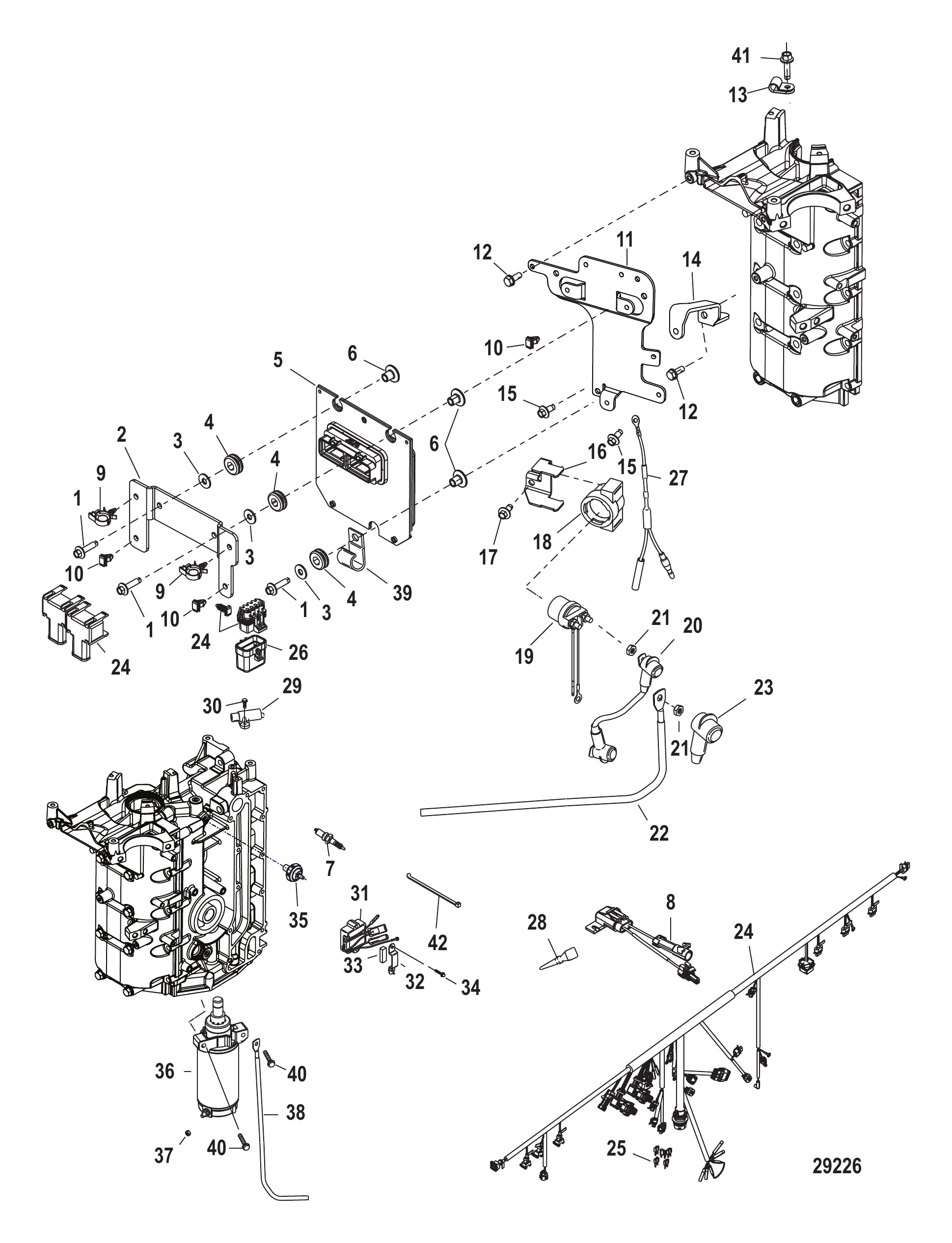 电气组件1C104423/0P560349及以下 Electrical Components 1C104423/0P560349 and Below