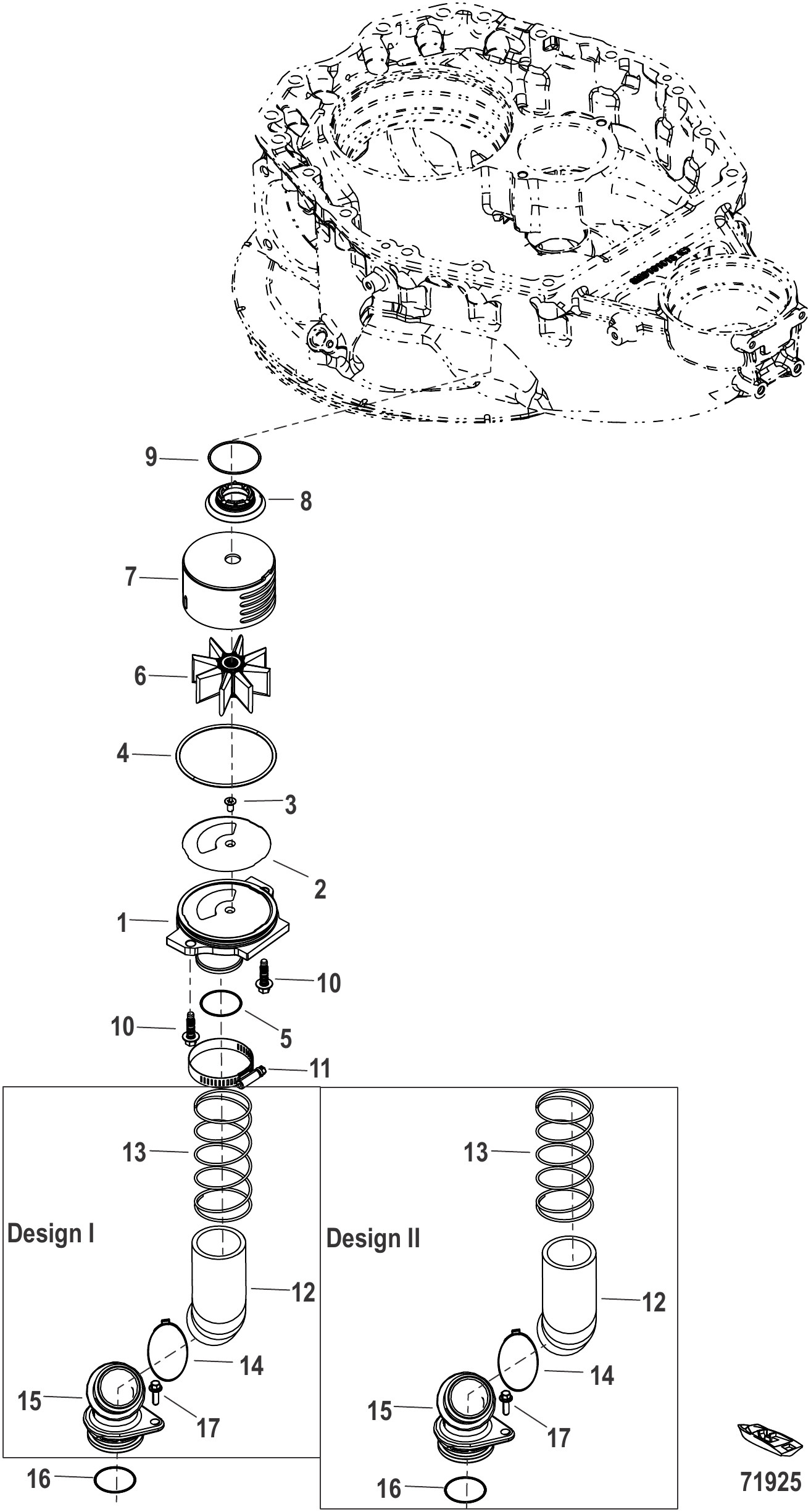 冷却水泵 Cooling Water Pump