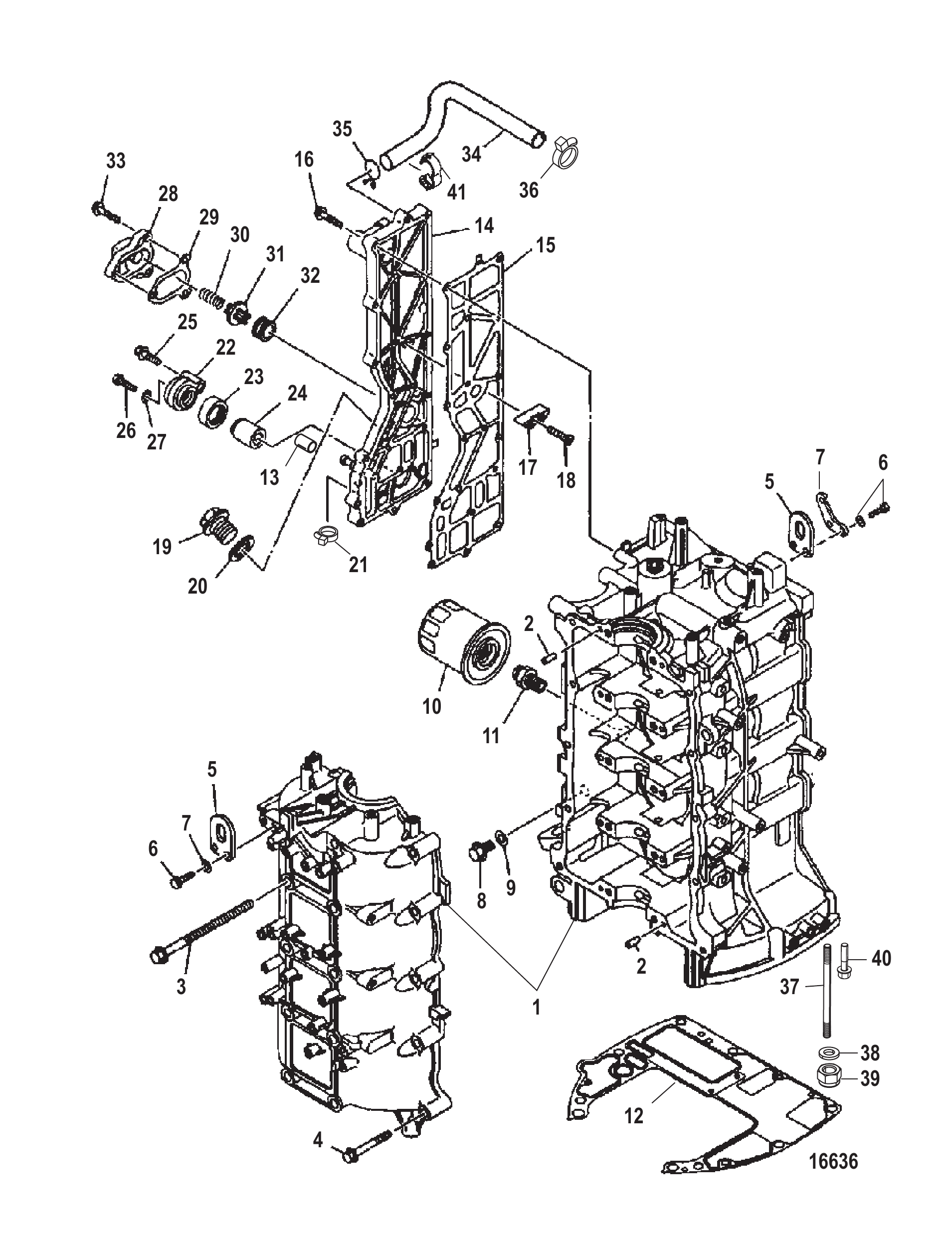气缸体与曲轴箱 Cylinder Block and Crankcase