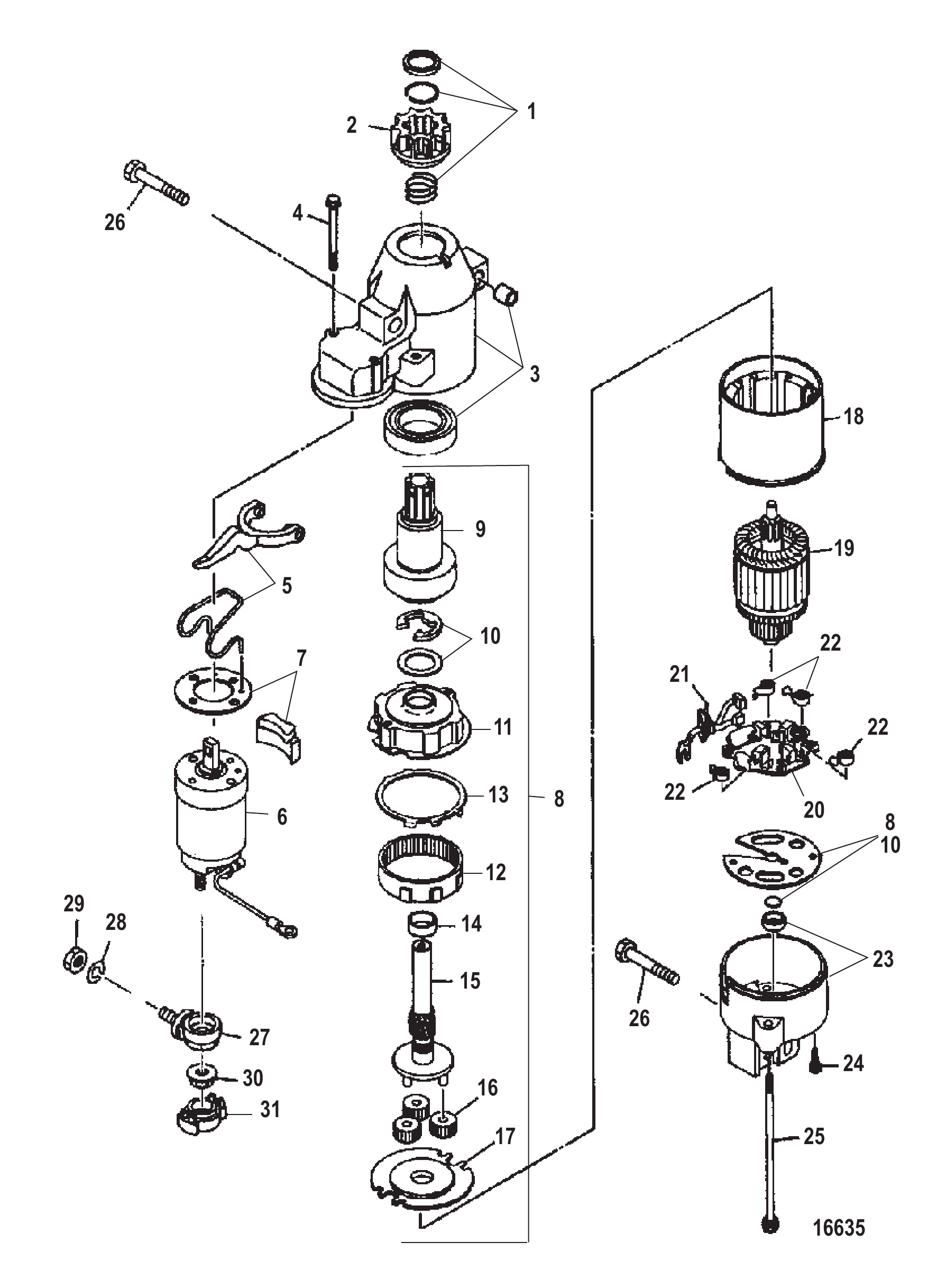 启动电机 Starter Motor