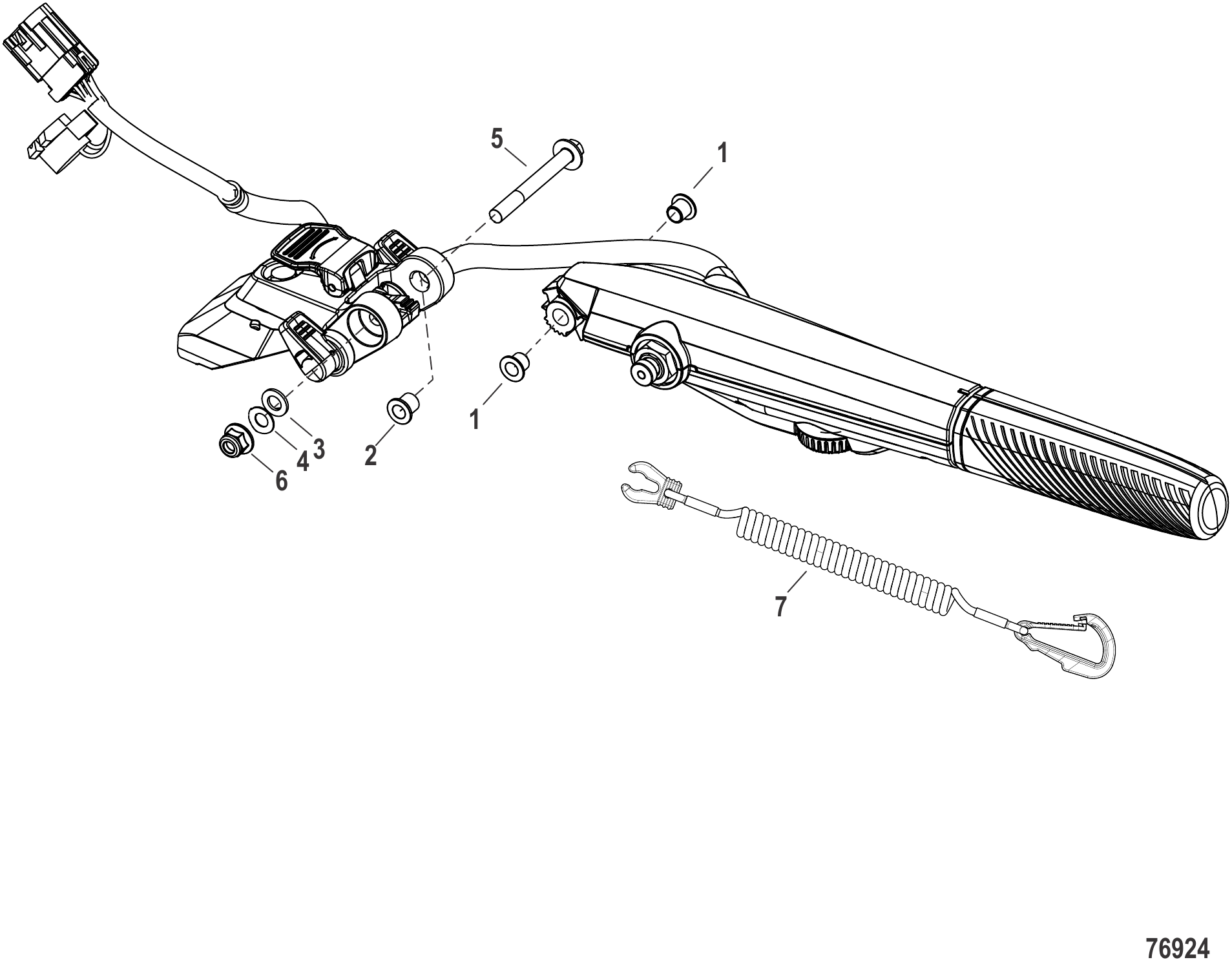转向安装座 舵柄型号 Steering Mounting, Tiller Handle Models