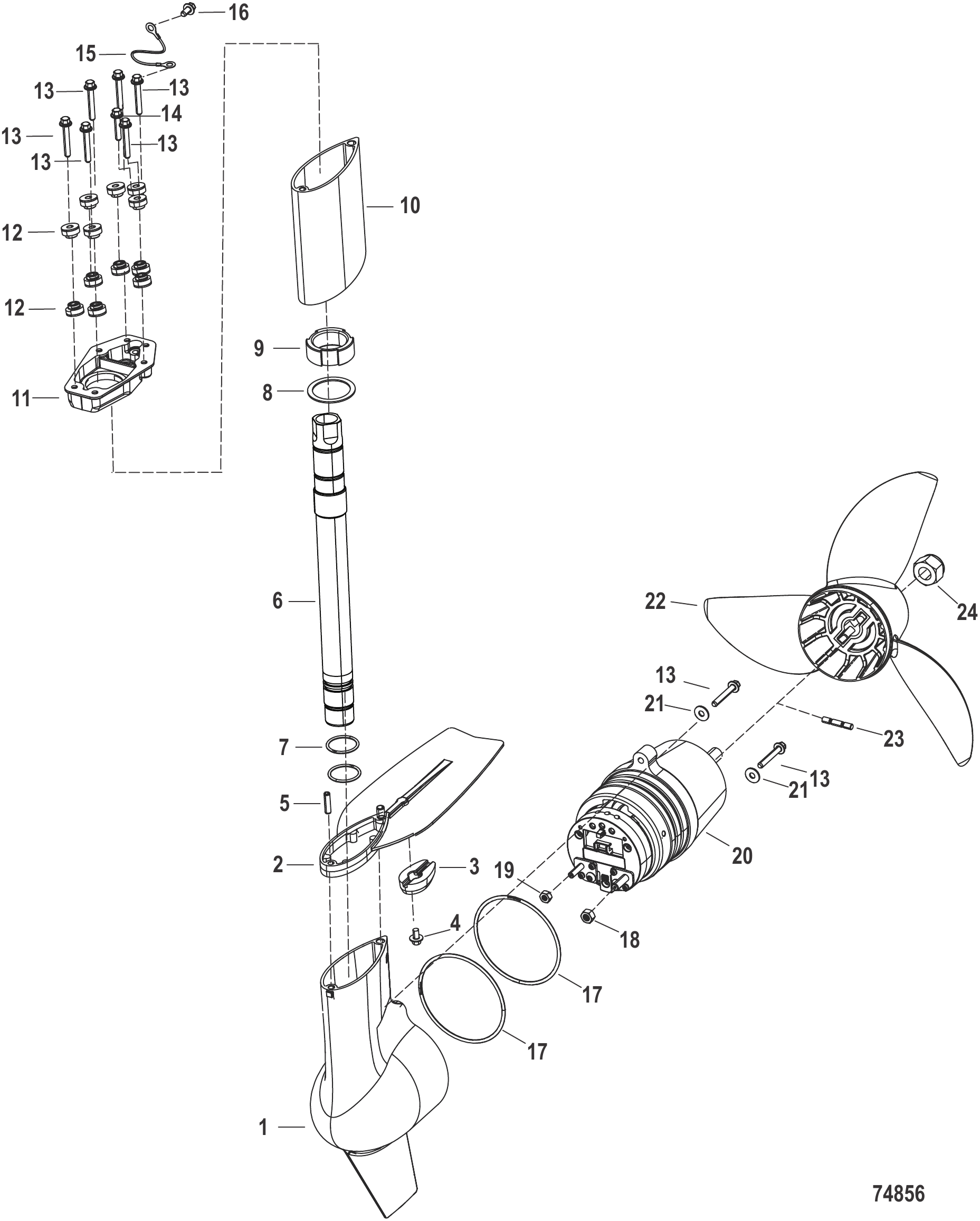 电机下部单元 Motor Lower Unit