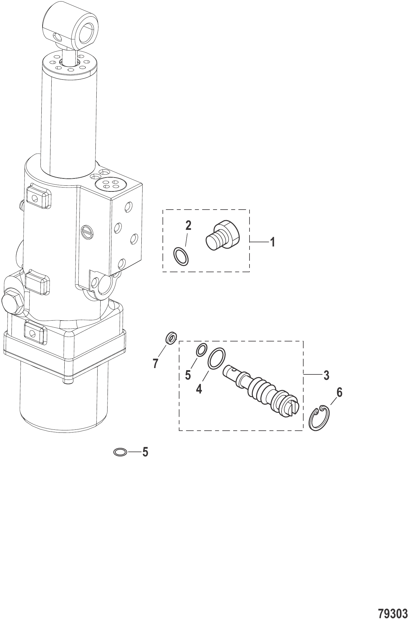 动力倾斜组件 Power Tilt Components