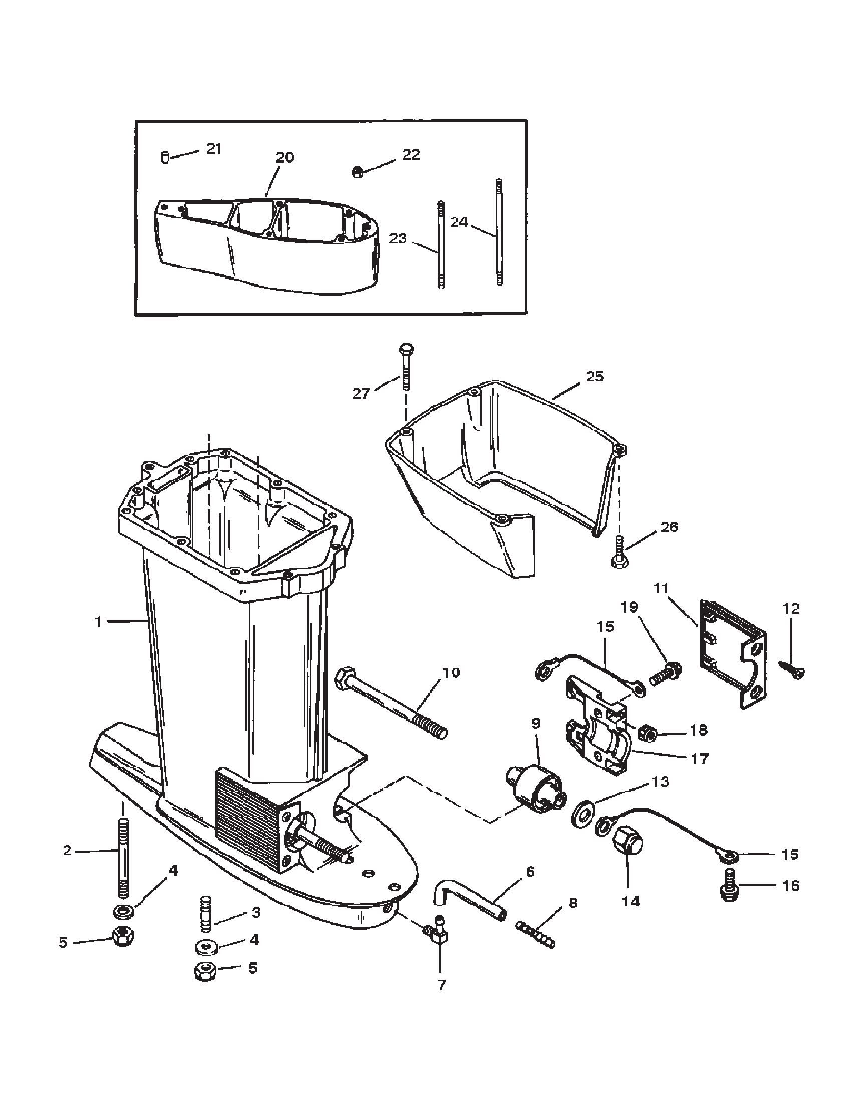 驱动轴壳体 Driveshaft Housing