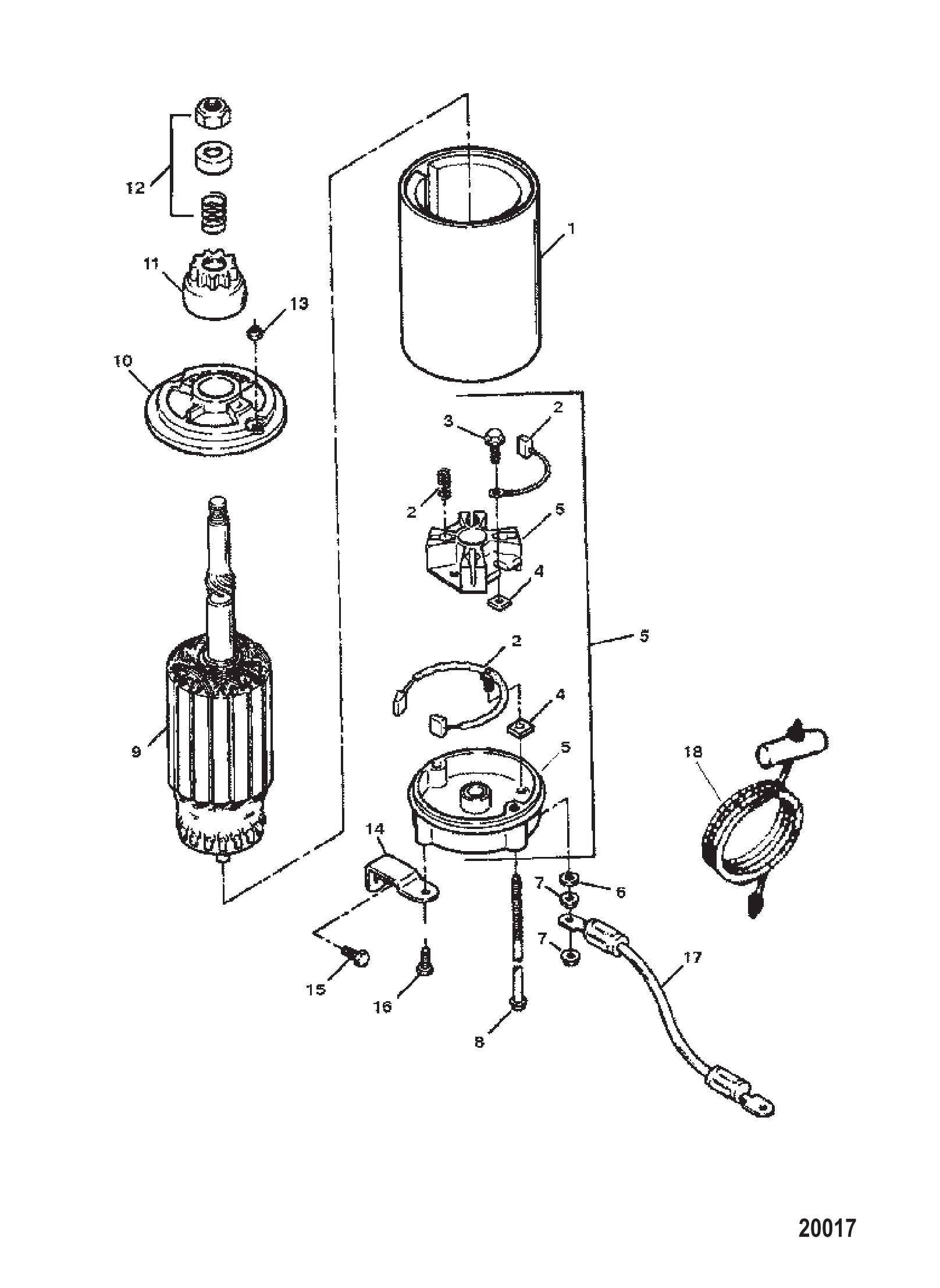 启动器总成 Starter Assembly