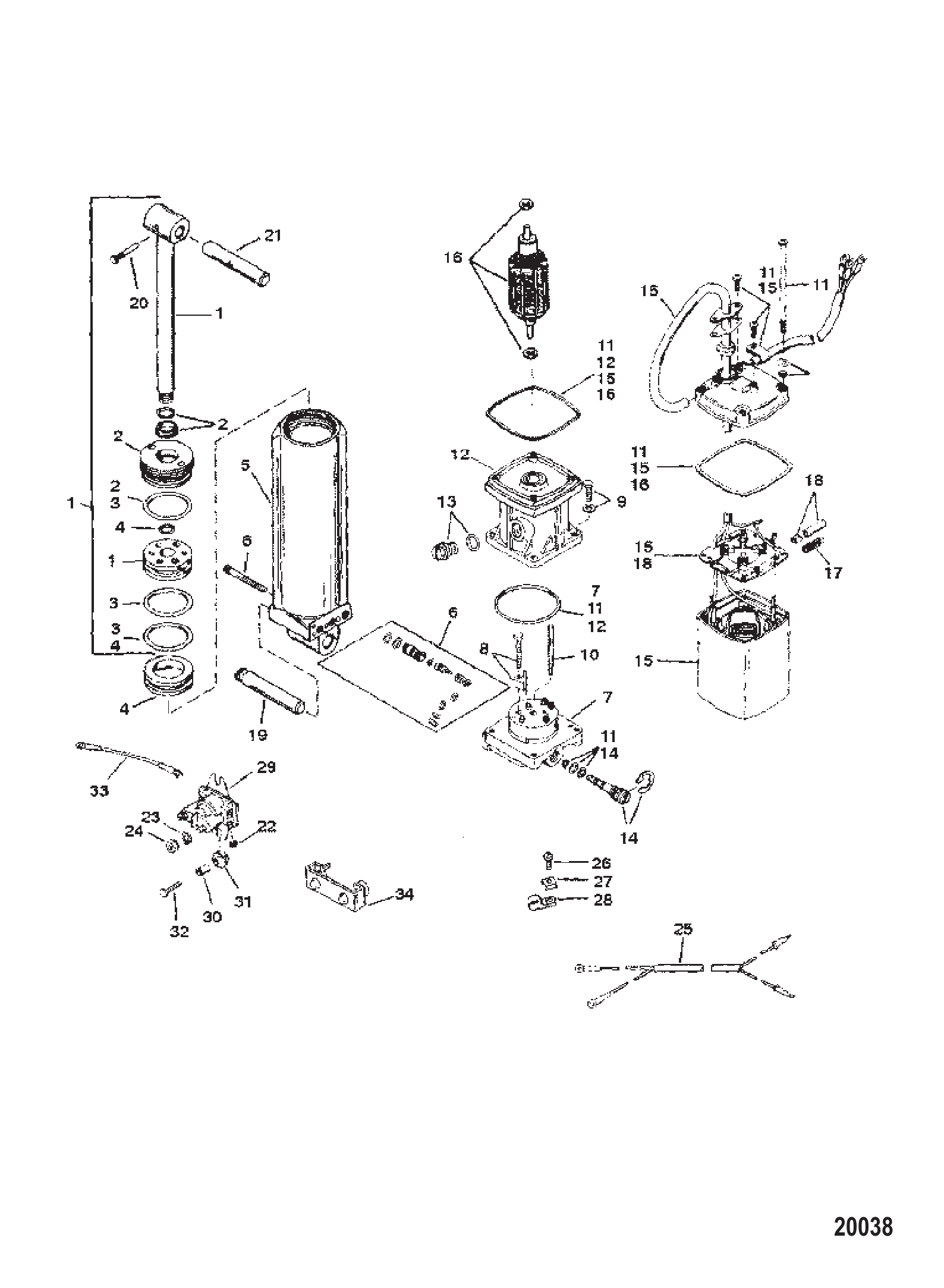 动力平衡组件（设计I） Power Trim Components (Design I)