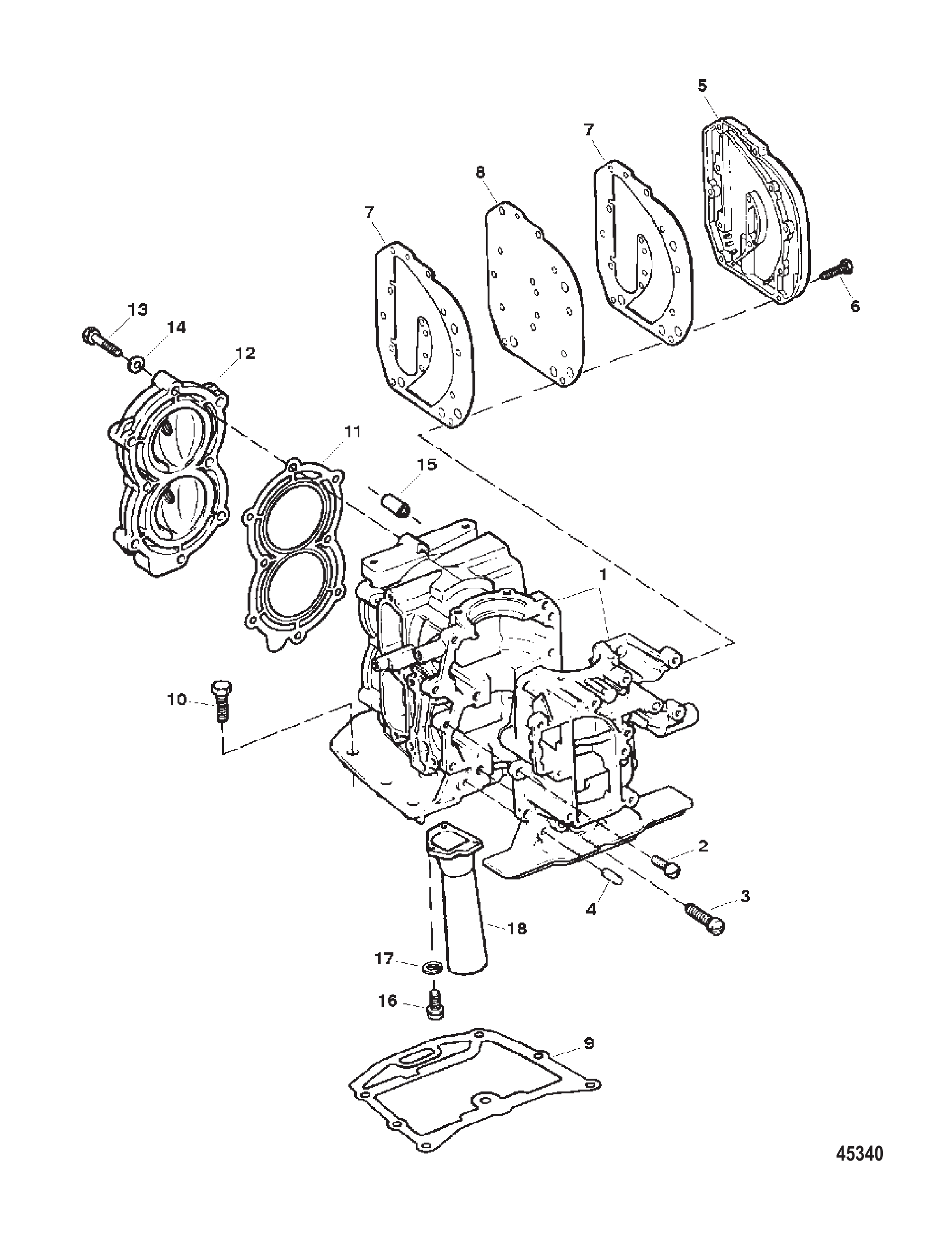 气缸体总成 Cylinder Block Assembly