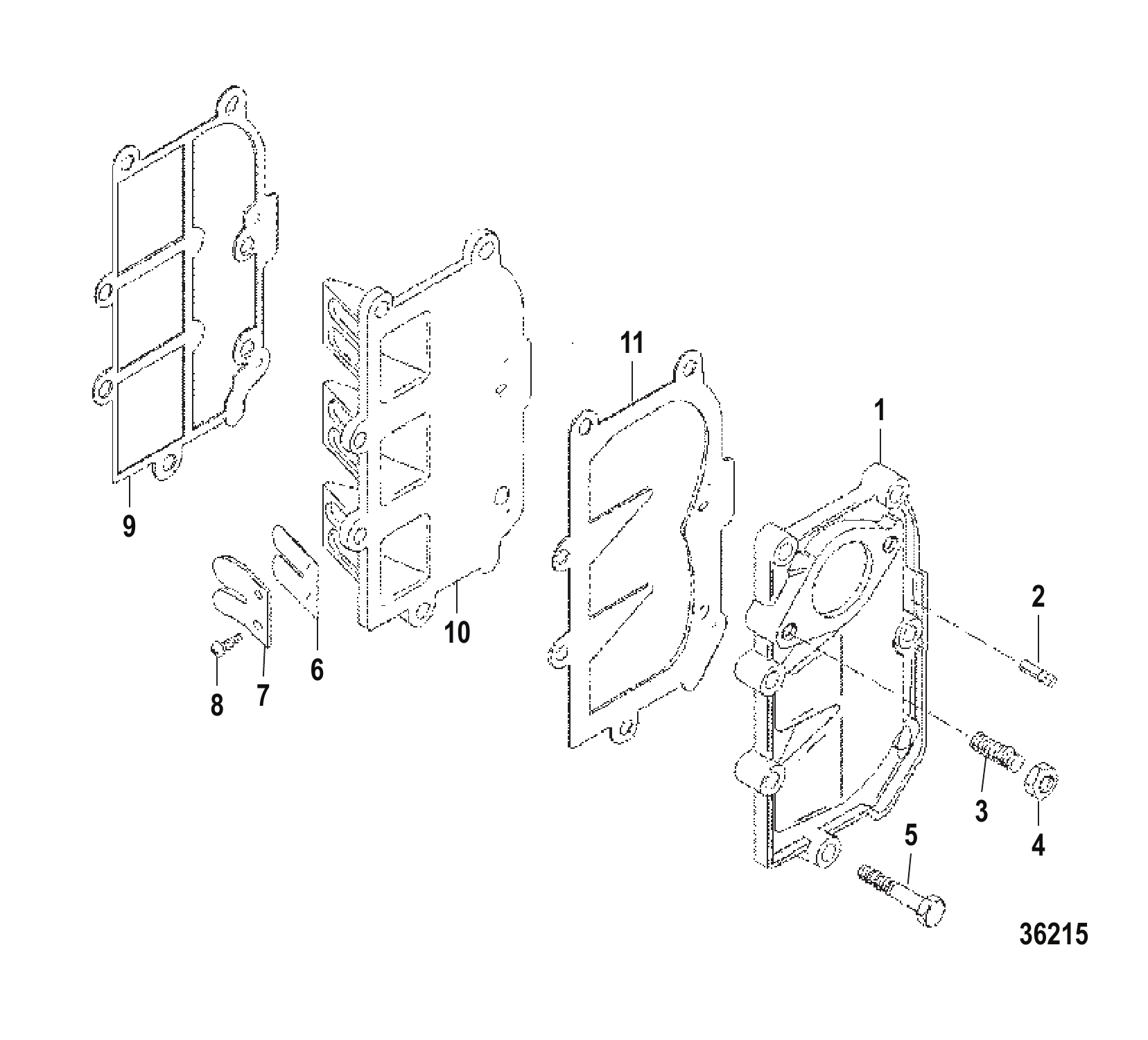 簧片阀板/歧管总成 Reed Plate/Manifold Assembly