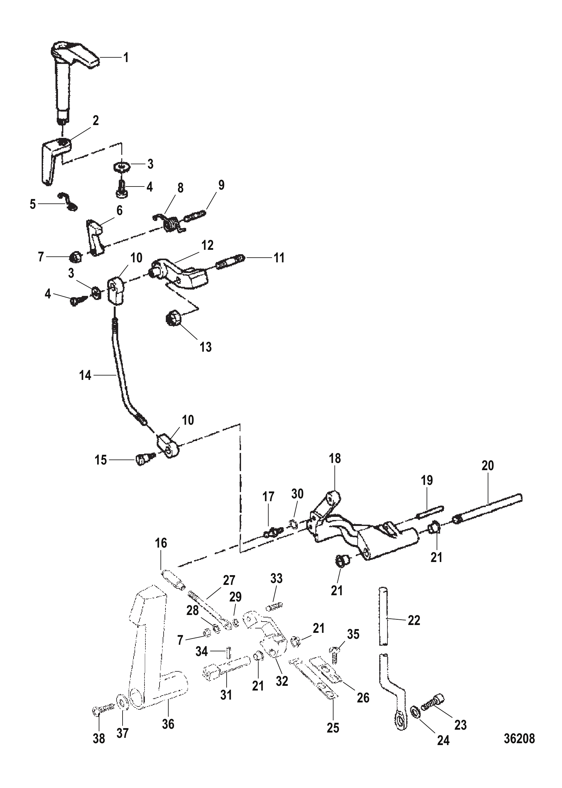 换挡连杆 Shift Linkage