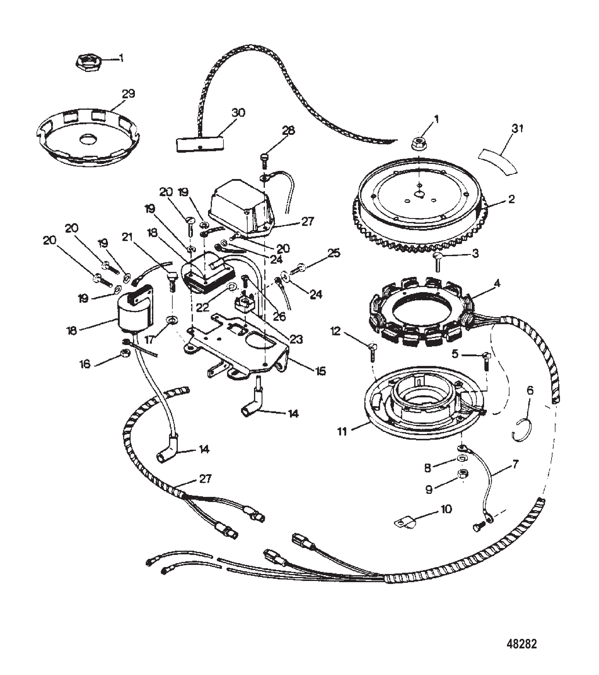 发电机组件 Alternator Components